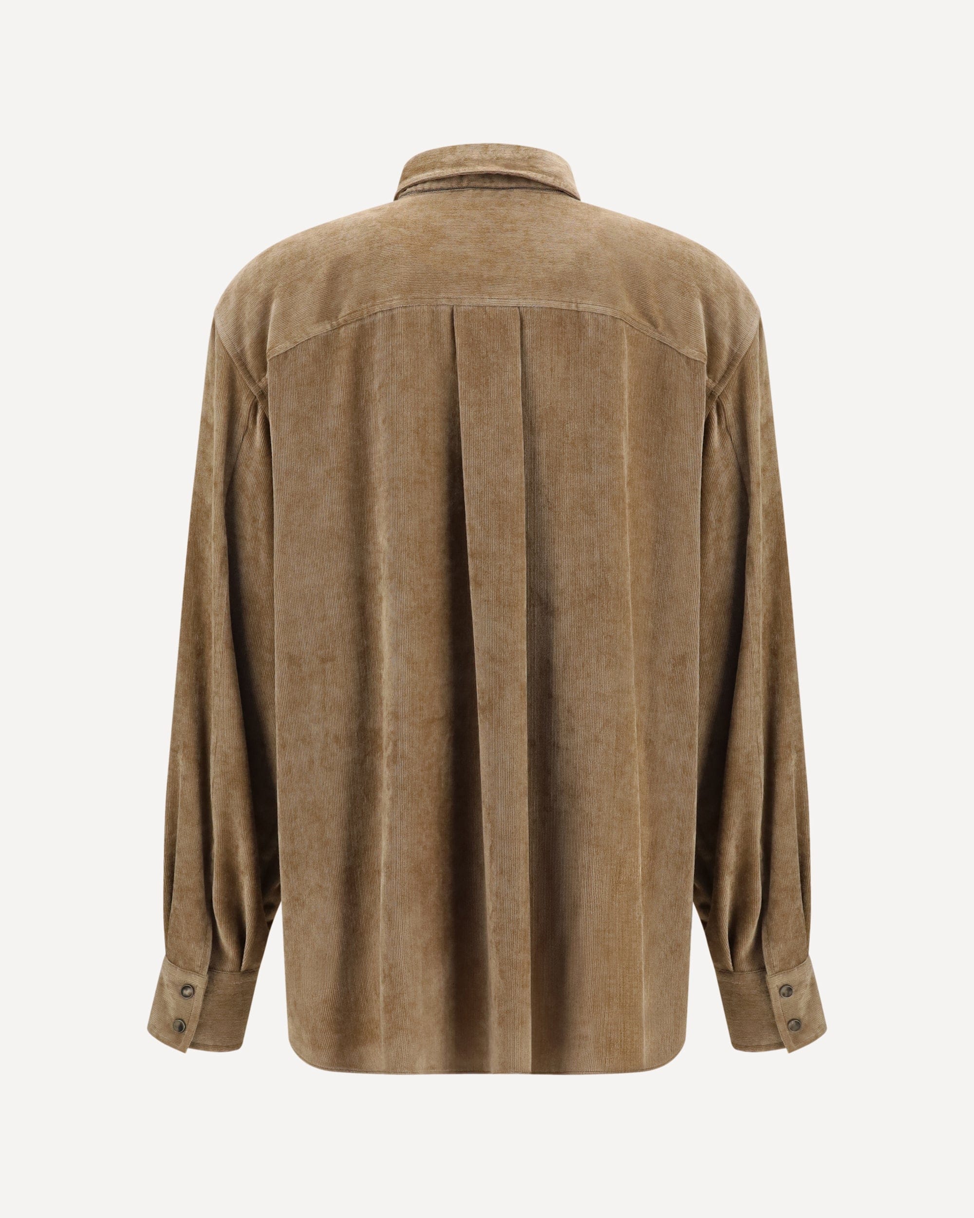 Brunello Cucinelli Brunello Cucinelli Snap-Button Shirt In Cashmere Blend