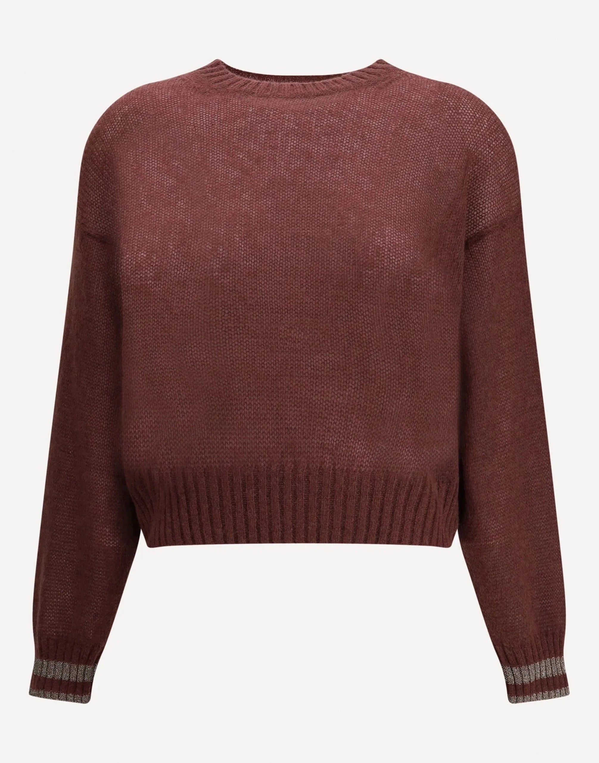 Brunello Cucinelli Sparkling Striped Cuffs Sweater | Sendegaro BE