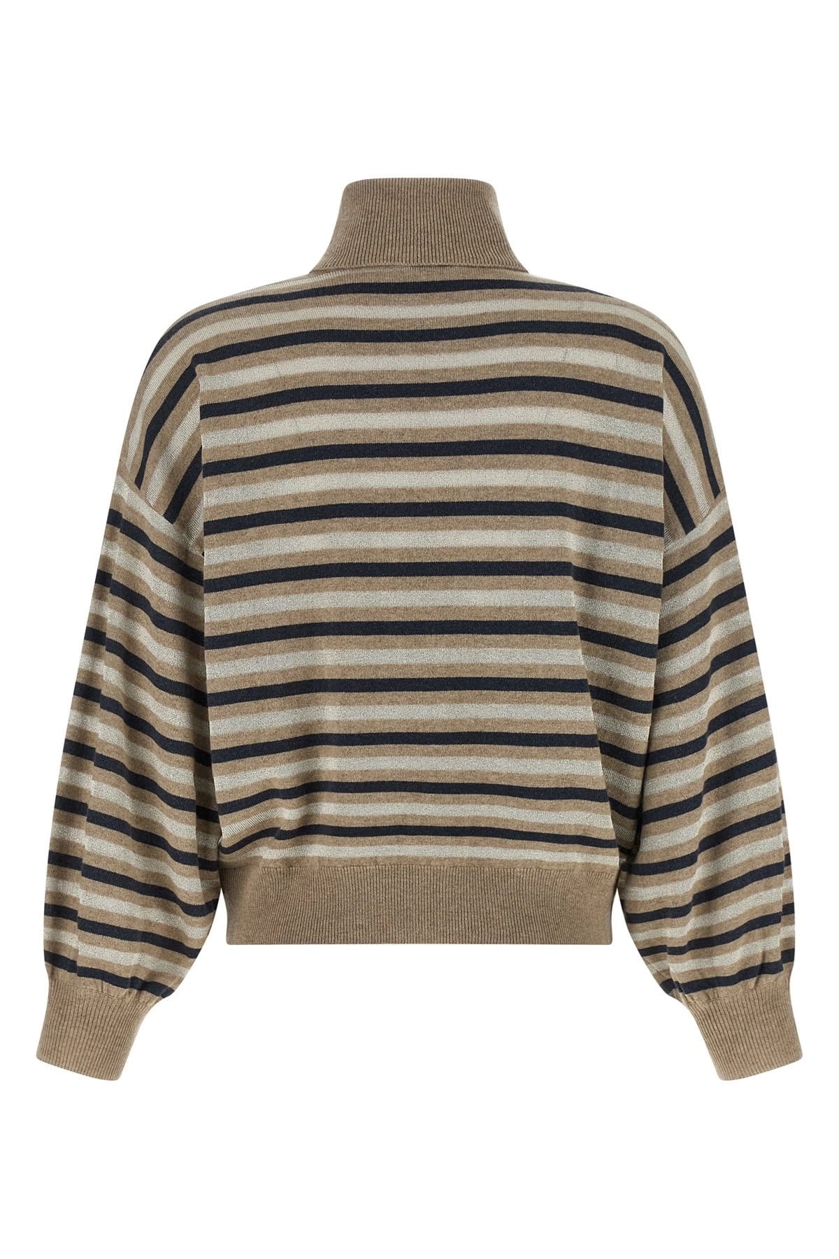 Brunello Cucinelli Brunello Cucinelli Sparkling Stripes Sweater