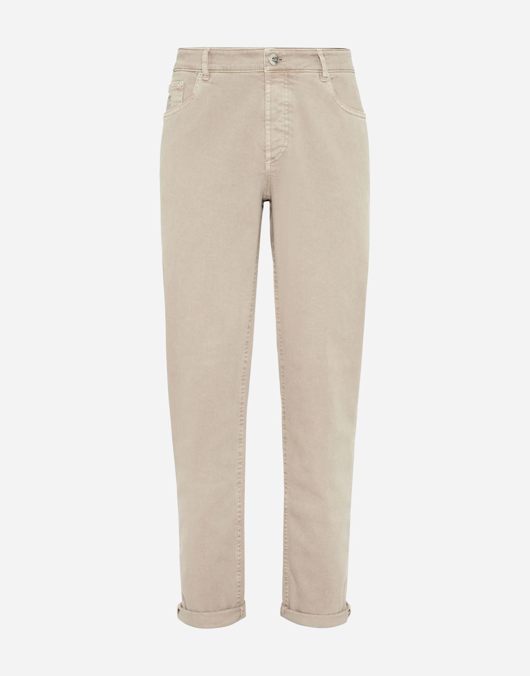 Brunello Cucinelli Straight-Leg Cotton Jeans