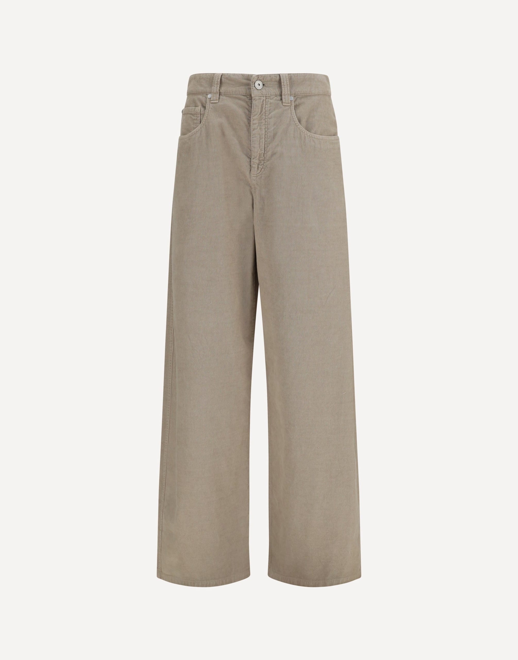 Brunello Cucinelli Brunello Cucinelli Straight-Leg Cotton Linen Pants
