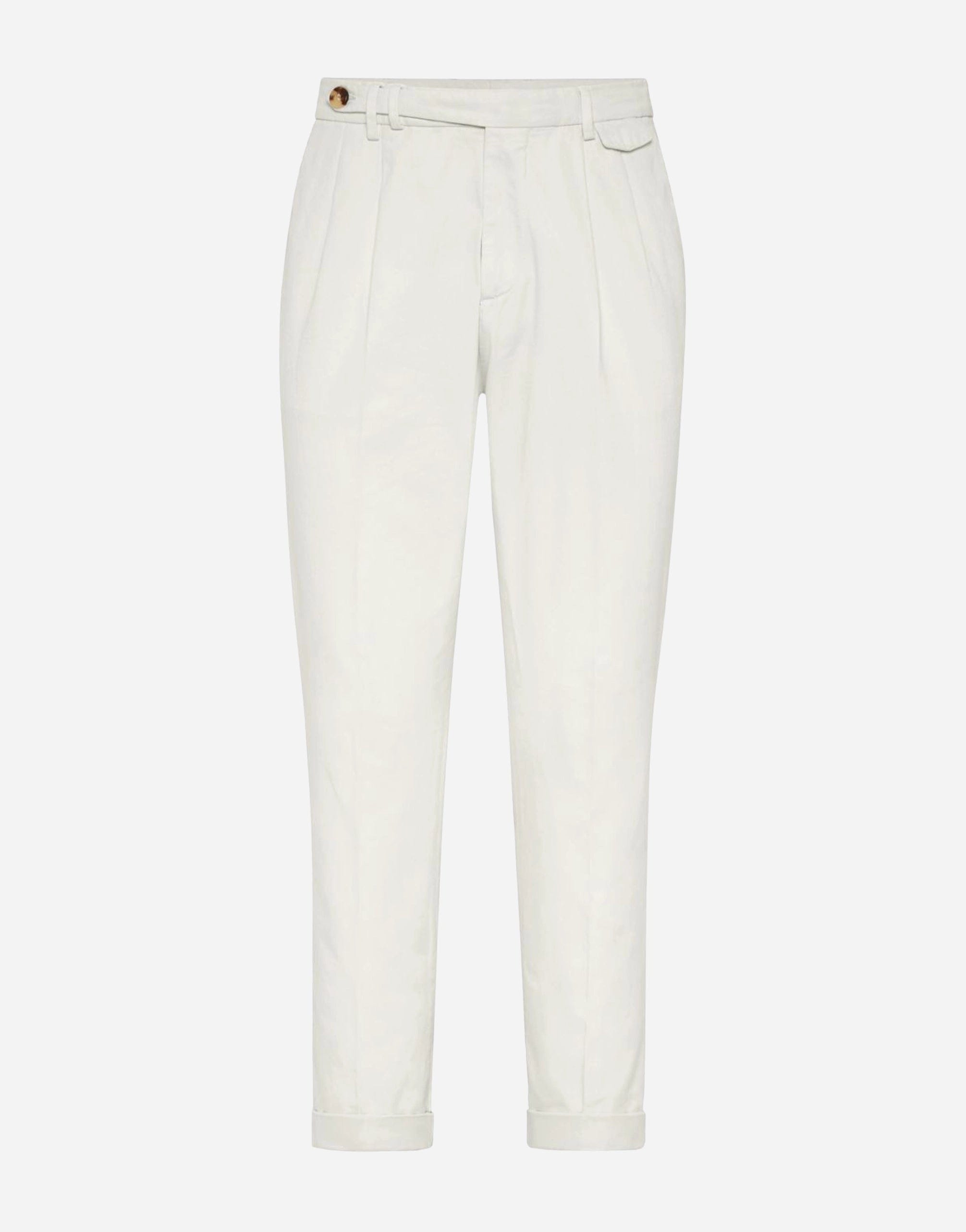 Brunello Cucinelli Straight-Leg Cropped Pants