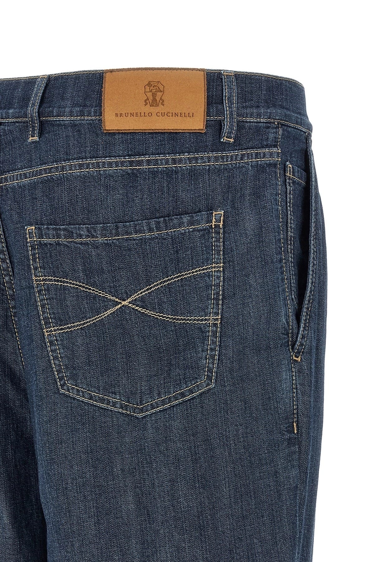 Brunello Cucinelli Brunello Cucinelli Straight-Leg Denim Jeans
