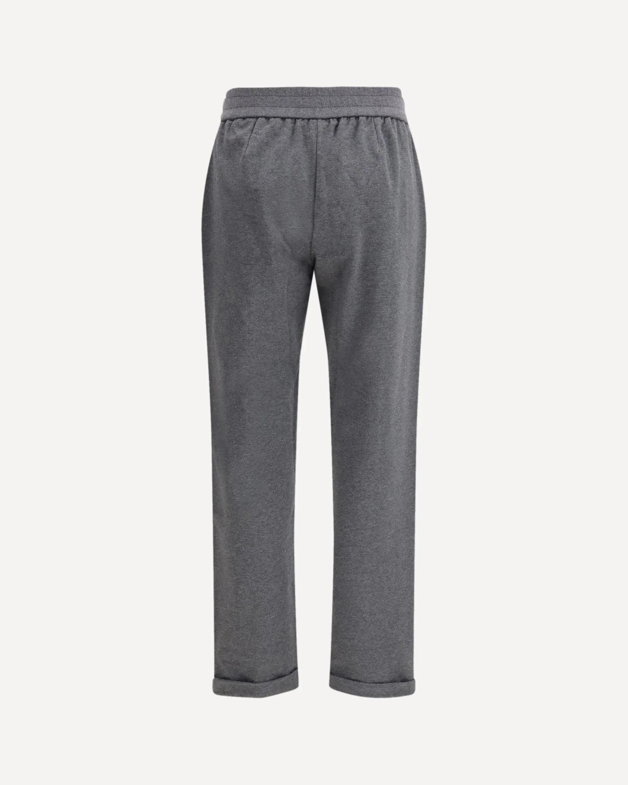 Brunello Cucinelli Stretch French Terry Monili Track Pants