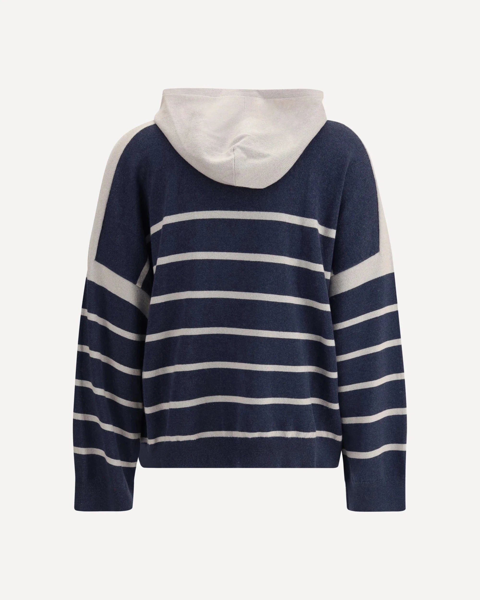 Brunello Cucinelli Striped Cashmere Hoodie