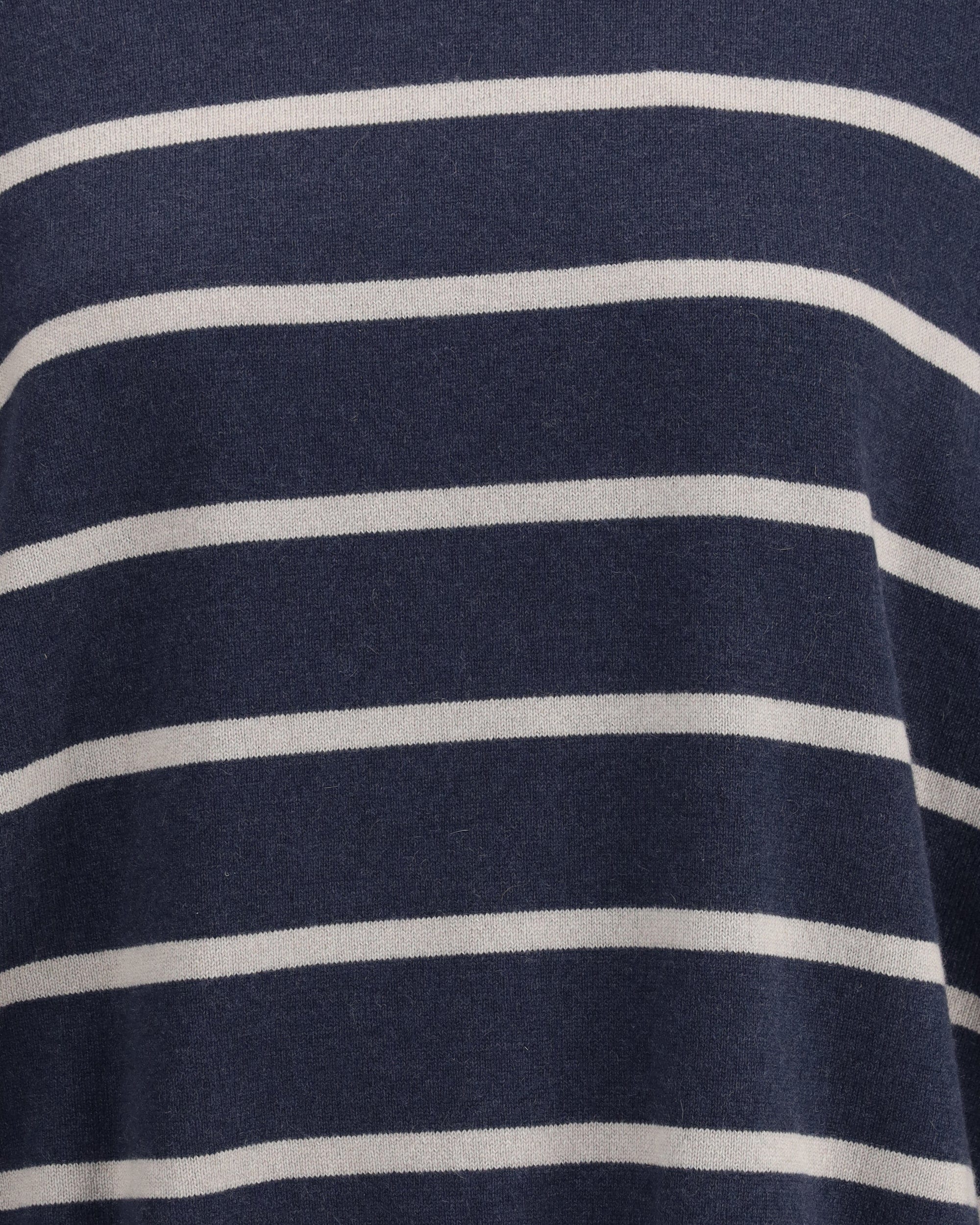 Brunello Cucinelli Striped Cashmere Hoodie