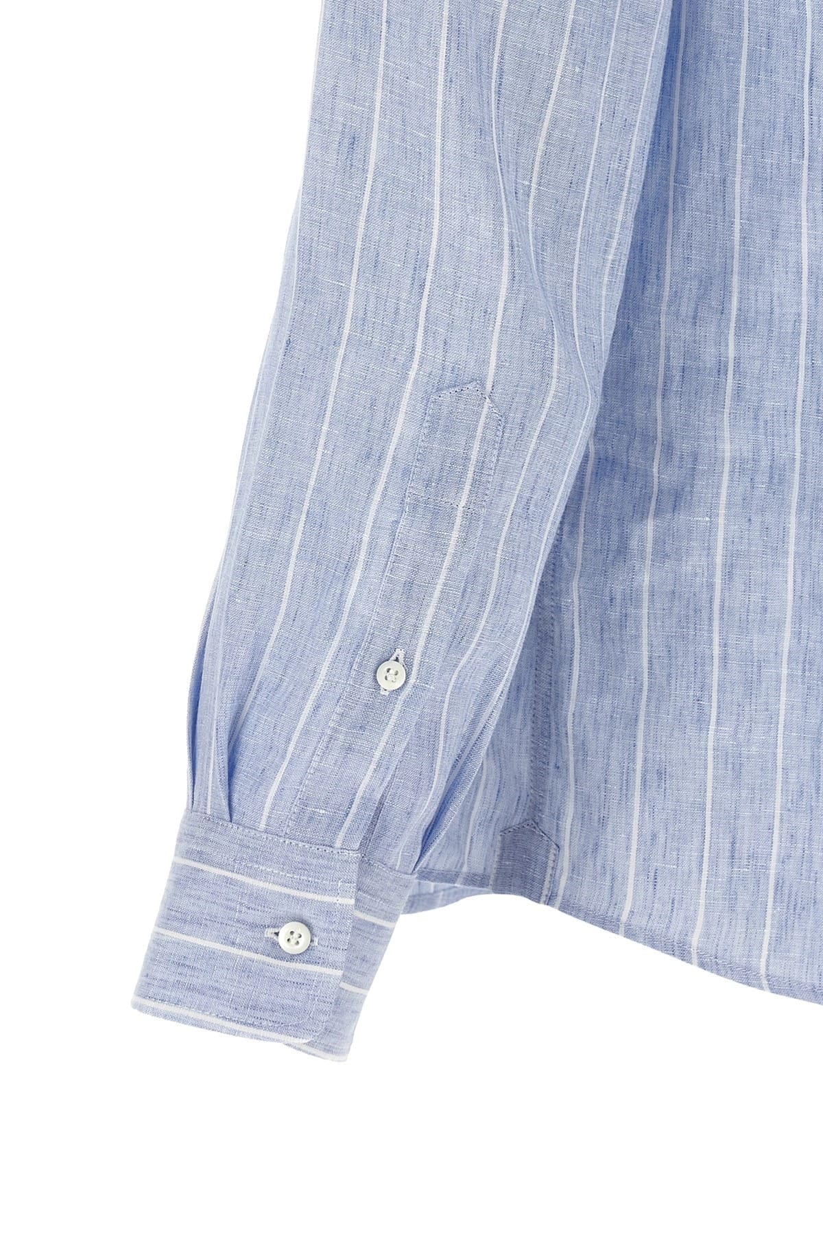 Brunello Cucinelli Brunello Cucinelli Striped Linen Shirt