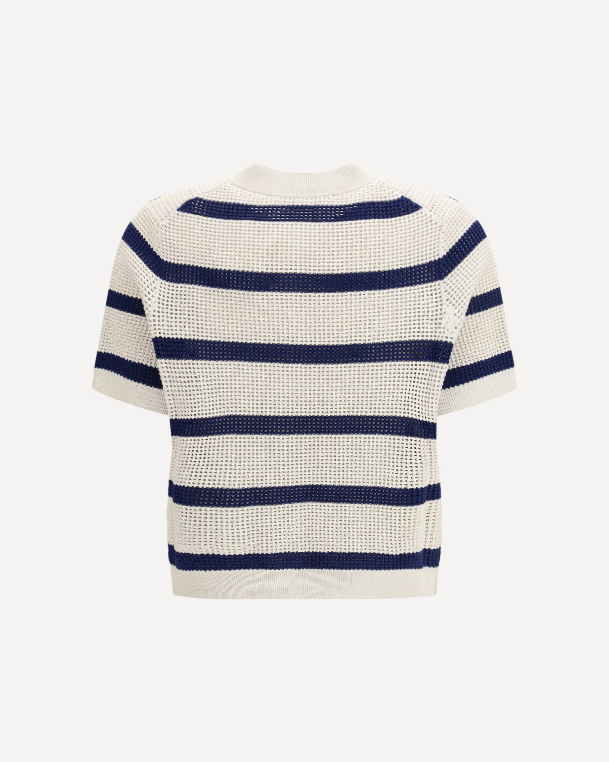 Brunello Cucinelli Striped Mesh Cardigan - alternate view