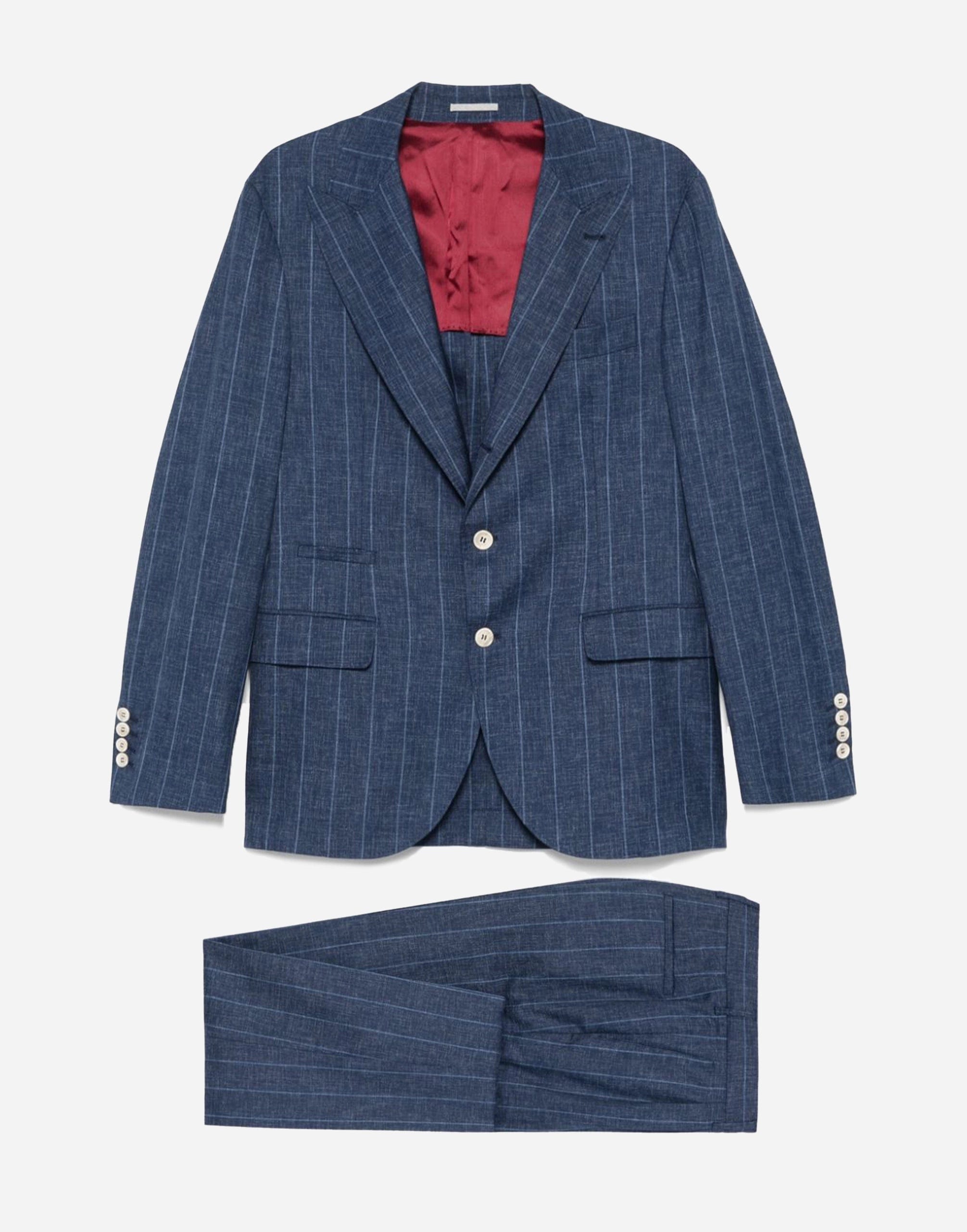 Brunello Cucinelli Striped Suit