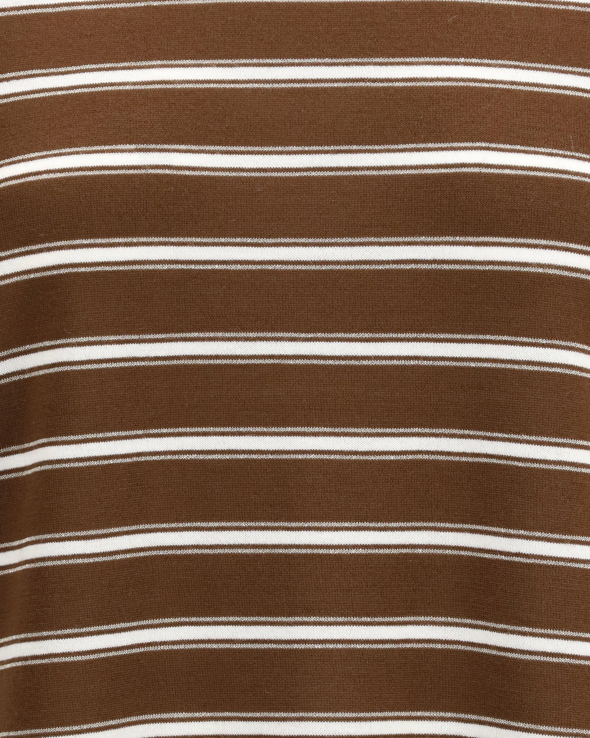 Brunello Cucinelli Brunello Cucinelli Striped Virgin Wool Cashmere T-Shirt