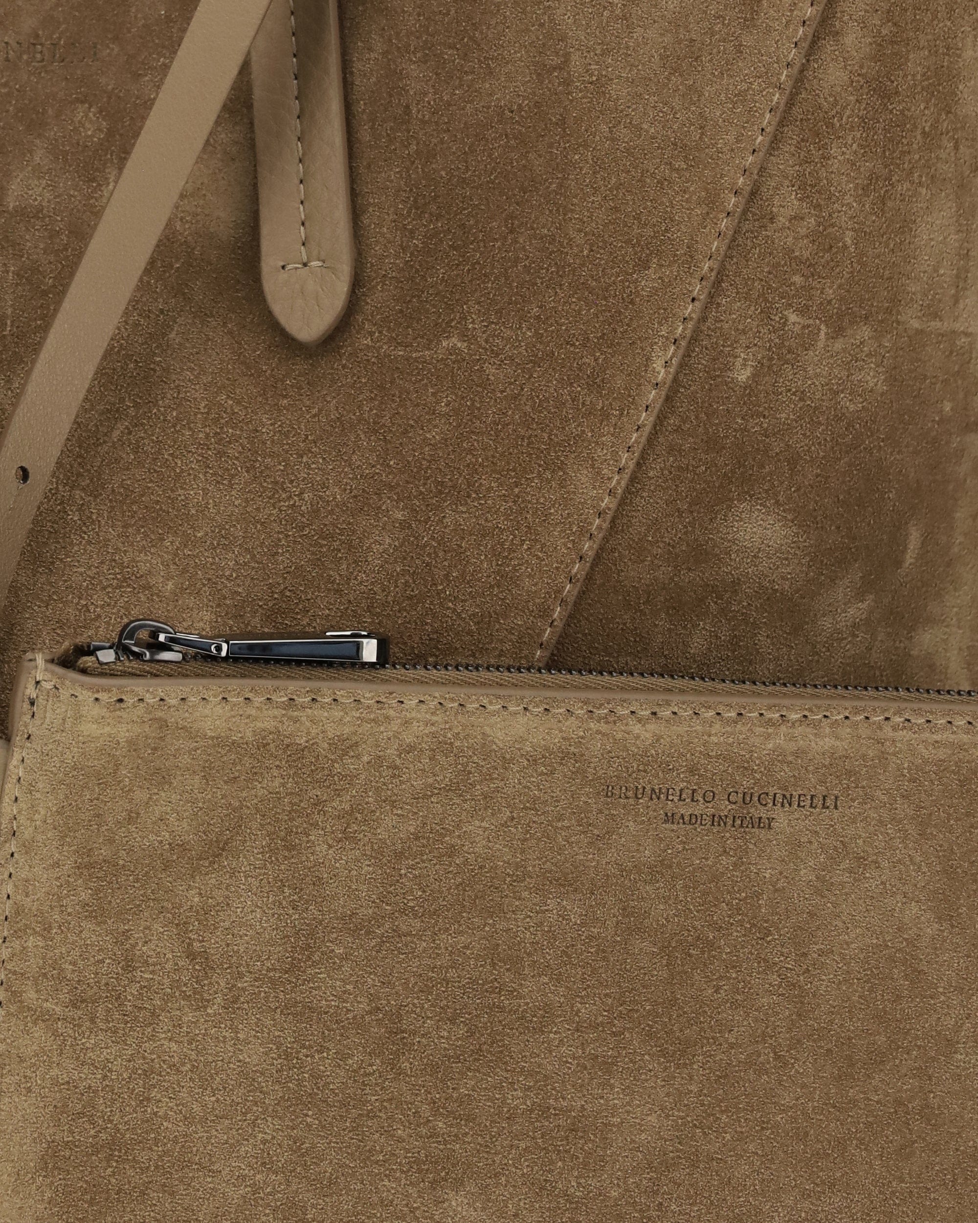 BRUNELLO CUCINELLI トートバッグ スエード Brunello Cucinelli スエードBCトートバッグ | Sendegaro JP