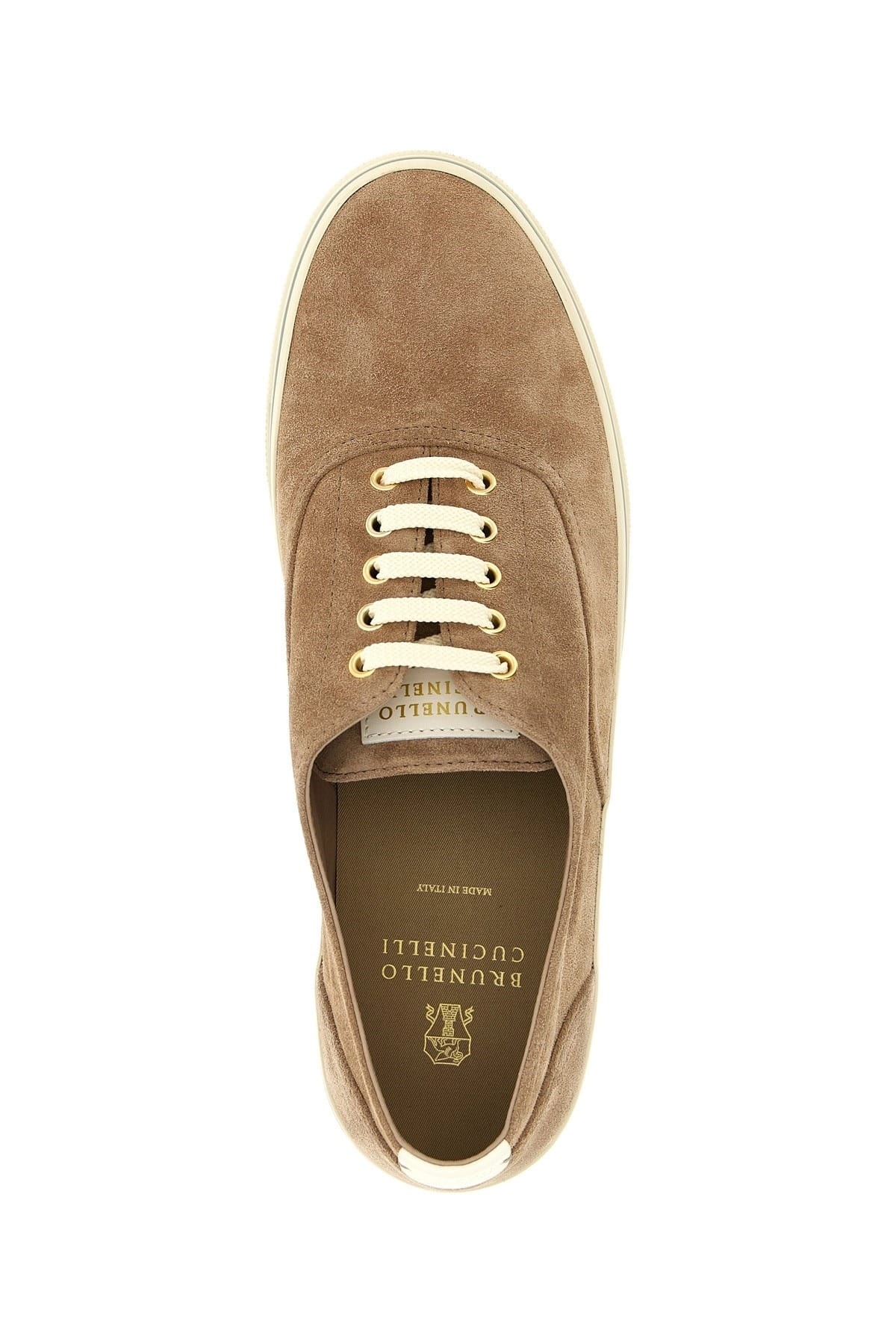 Brunello Cucinelli Brunello Cucinelli Suede Calfskin Sneakers