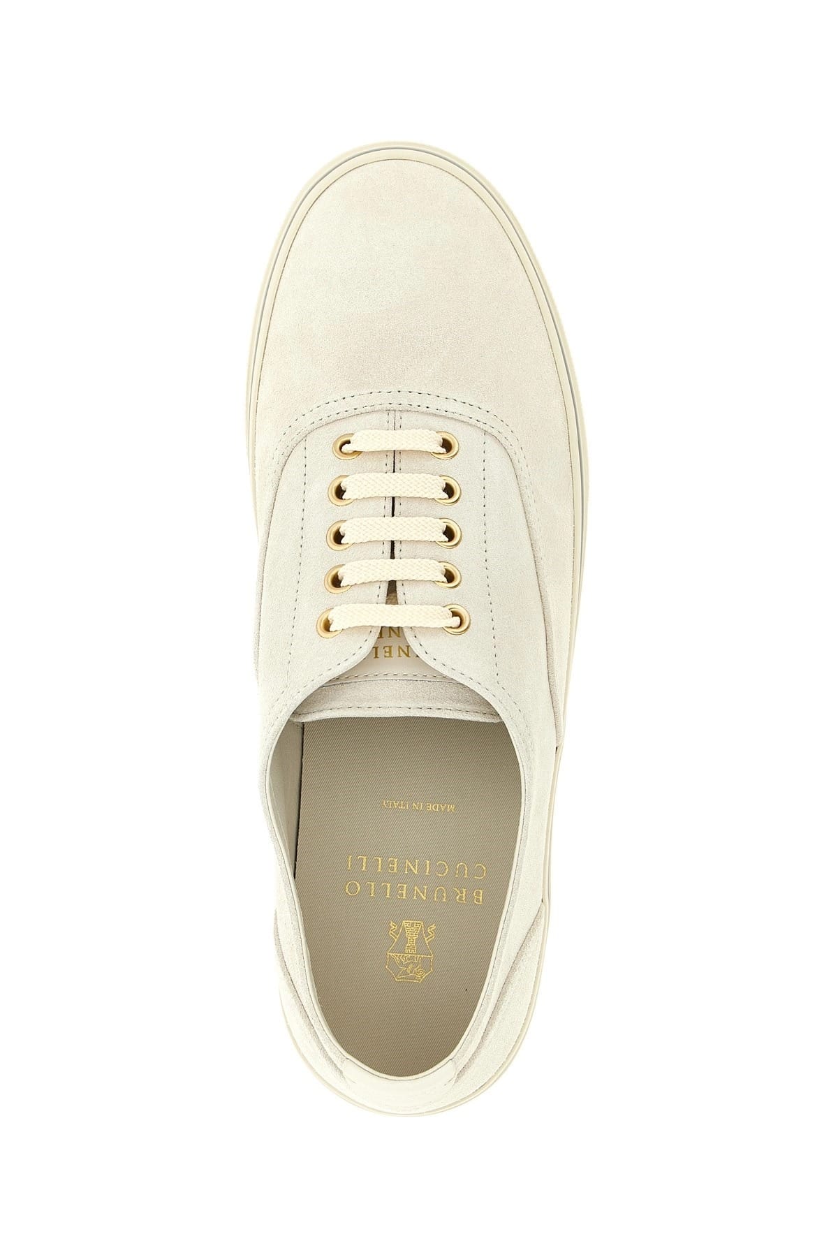 Brunello Cucinelli Brunello Cucinelli Suede Calfskin Sneakers