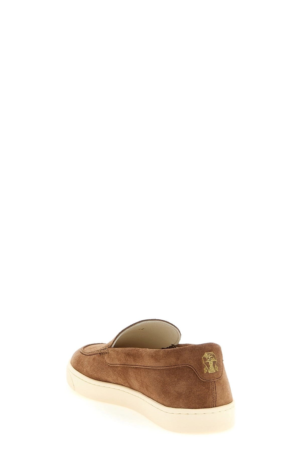 Brunello Cucinelli Brunello Cucinelli Suede Chevron Loafers