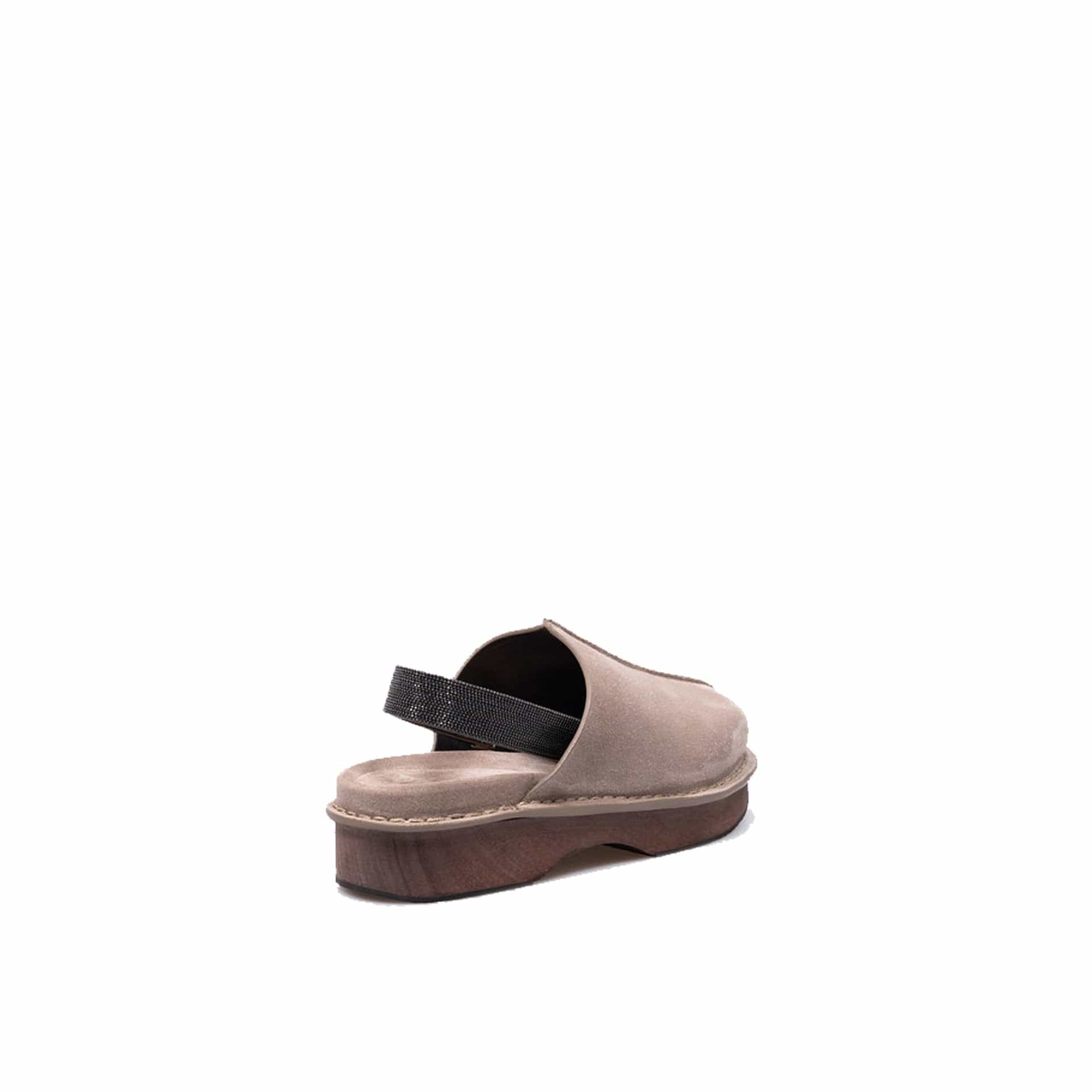 Brunello Cucinelli Brunello Cucinelli Suede Clogs Mules