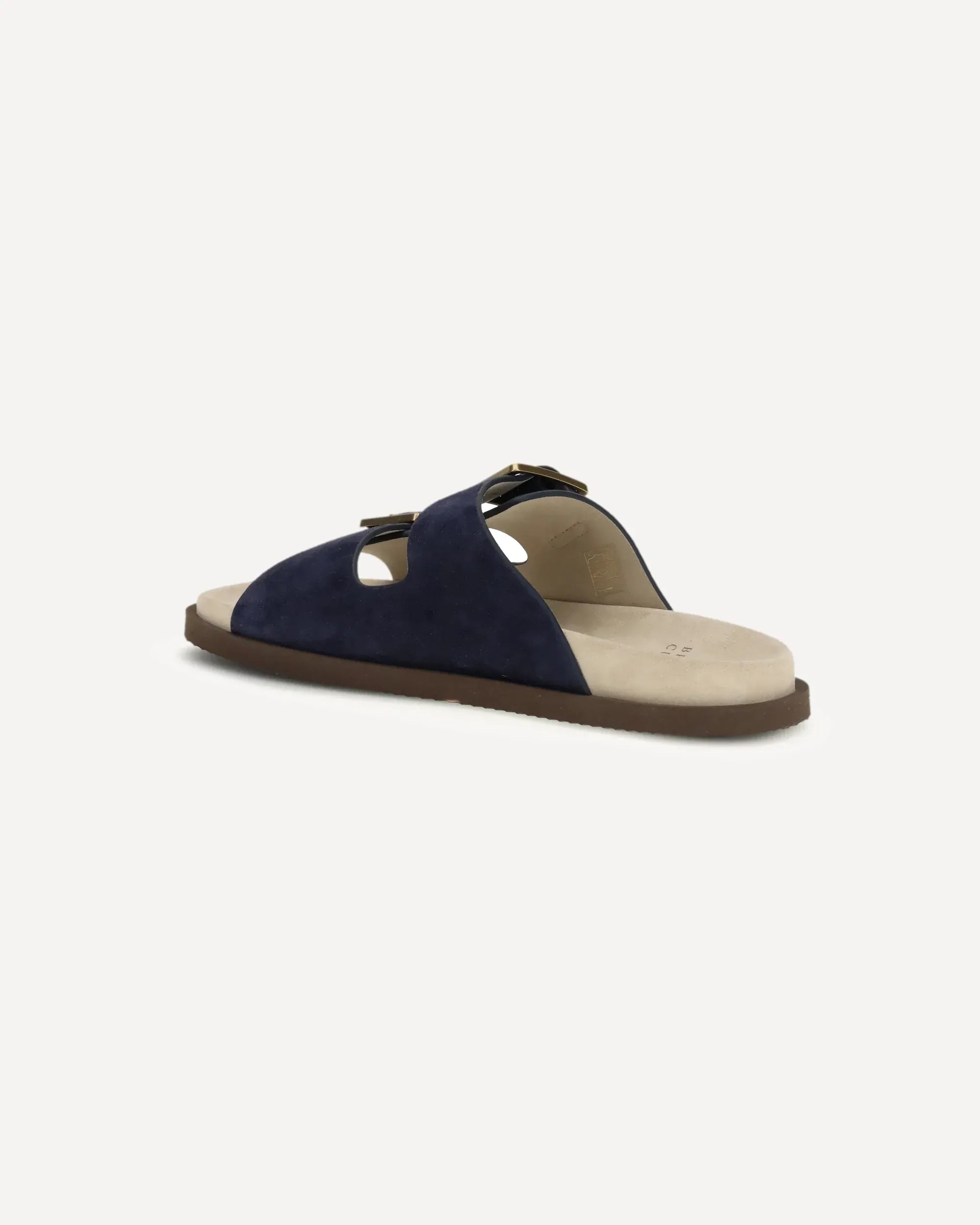 Brunello Cucinelli Suede Double-Strap Sandals