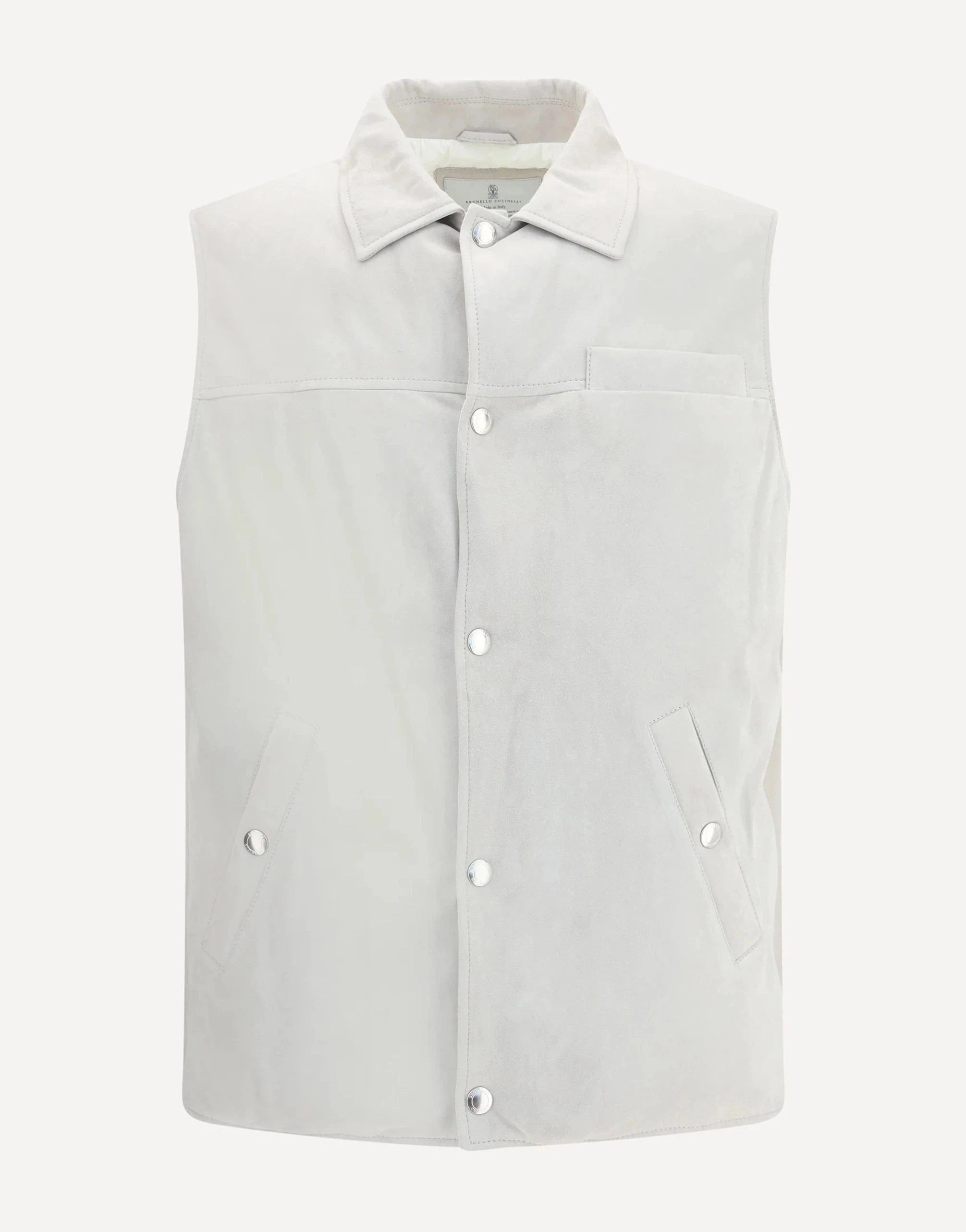 Brunello Cucinelli Suede Down Vest