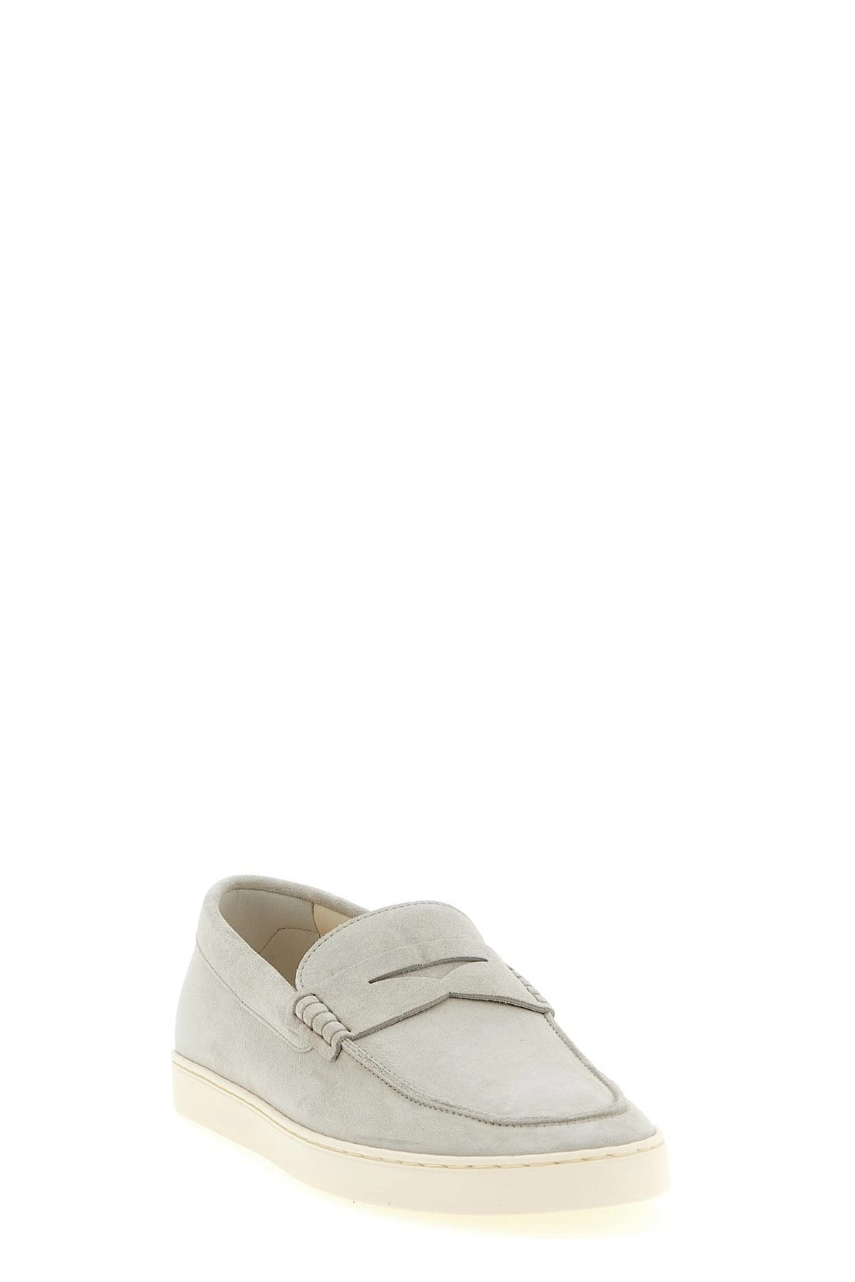 Brunello Cucinelli Suede Leather Loafer Sneakers