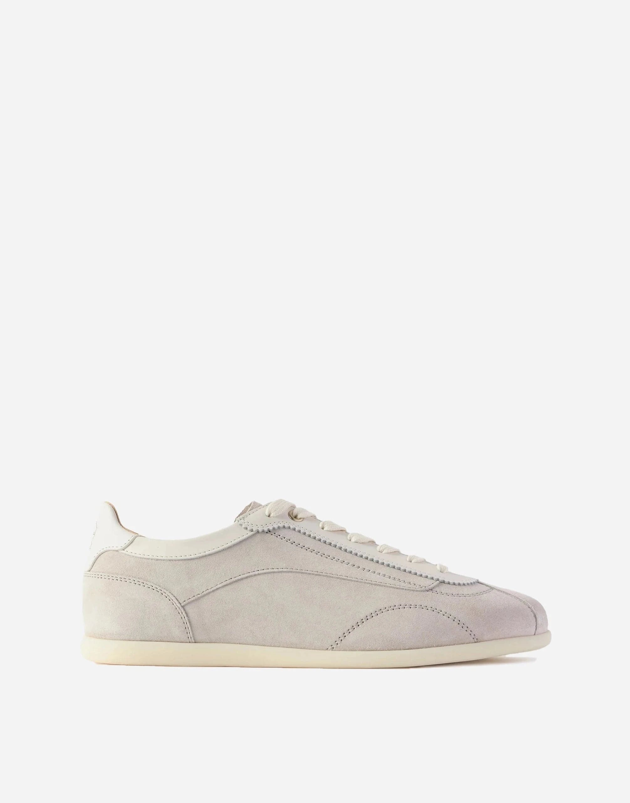 Brunello Cucinelli Suede Leather-Trimmed Sneakers