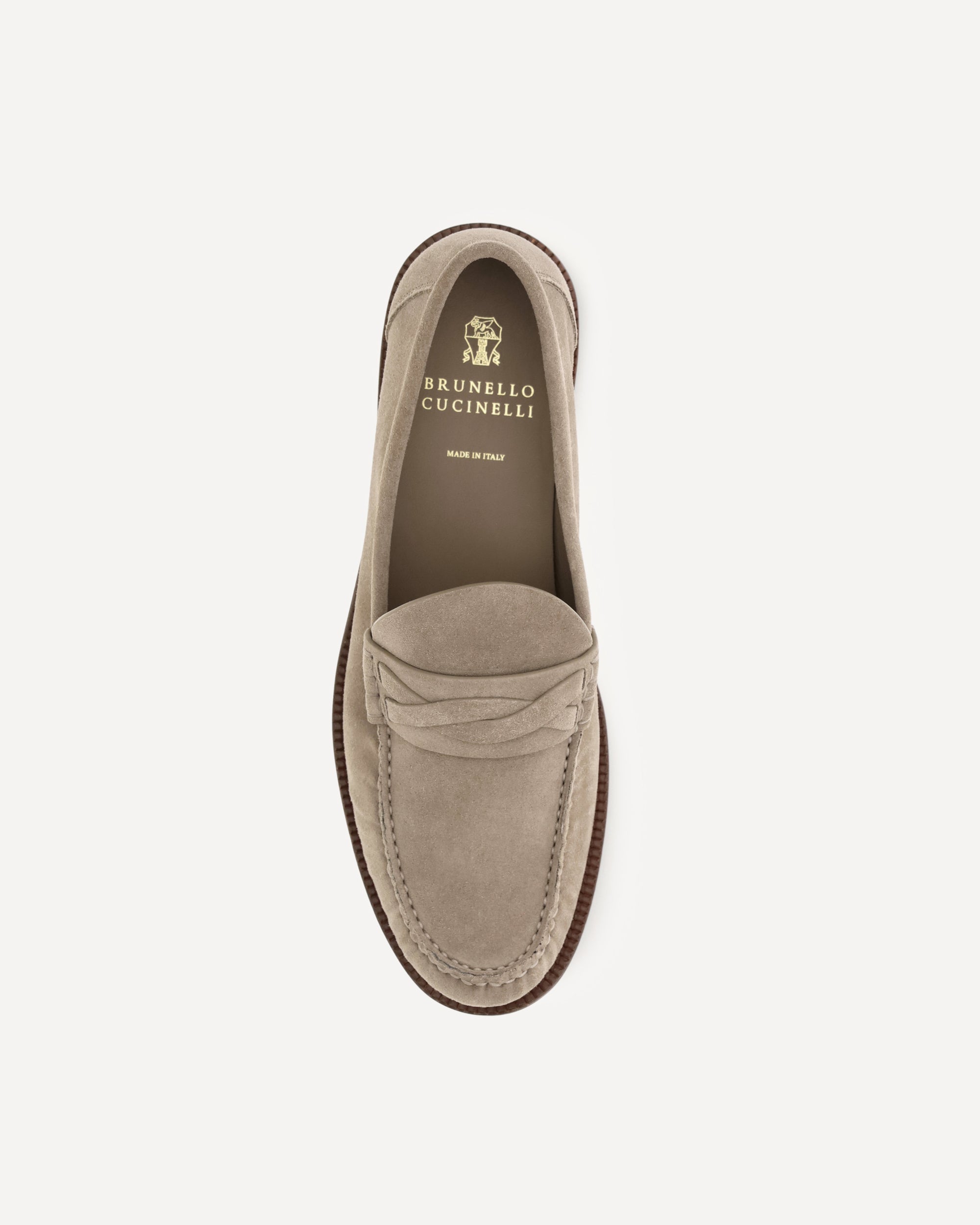 Brunello Cucinelli Suede Loafers