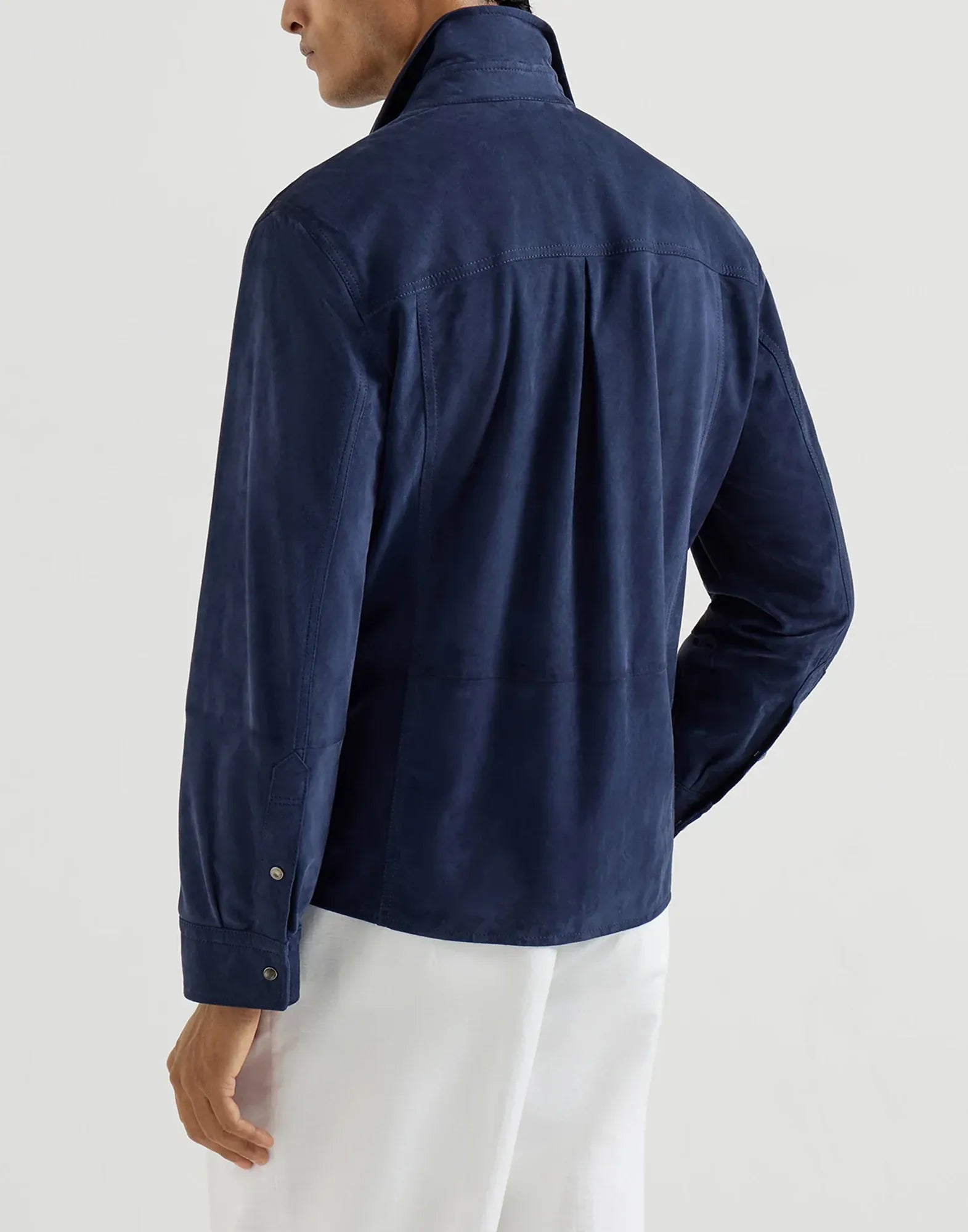 Brunello Cucinelli Suede Overshirt