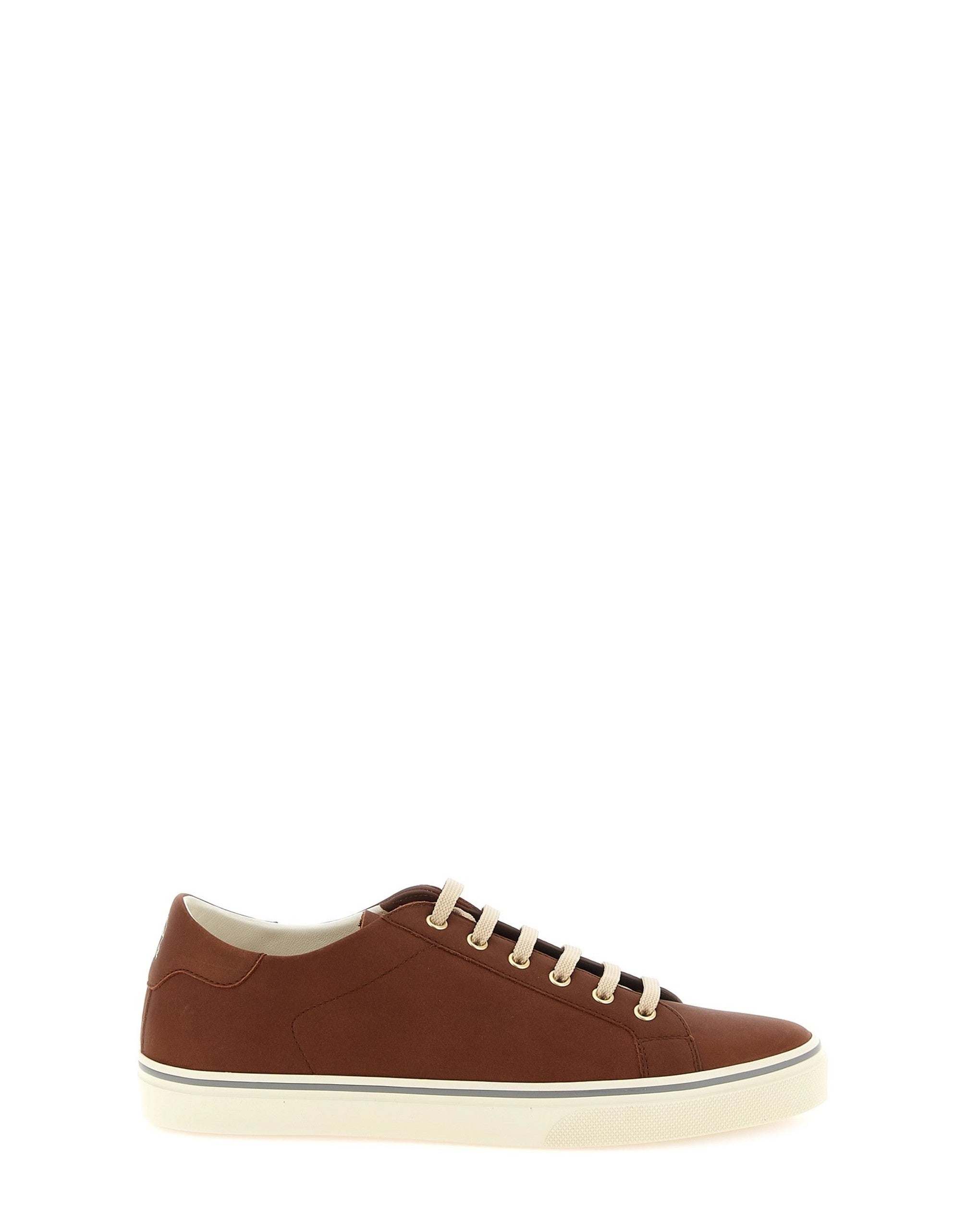 BRUNELLO CUCINELLI　ダークブラウン シューズ 27cm Brunello Cucinelli Suede Sneakers | Sendegaro IT
