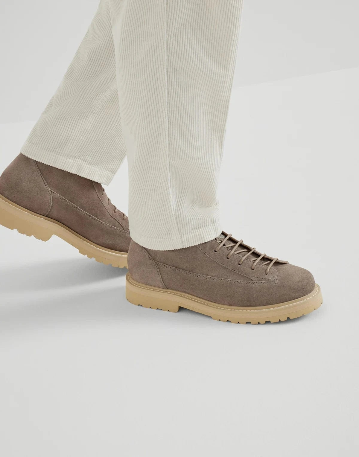 Brunello Cucinelli Suede Urban Outdoor Boots