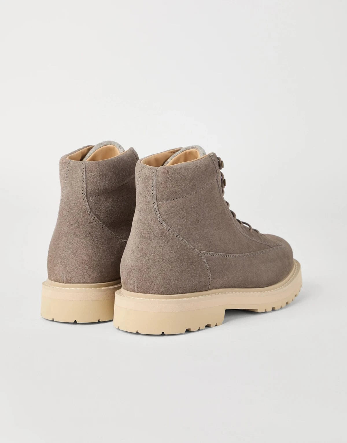 Brunello Cucinelli Suede Urban Outdoor Boots