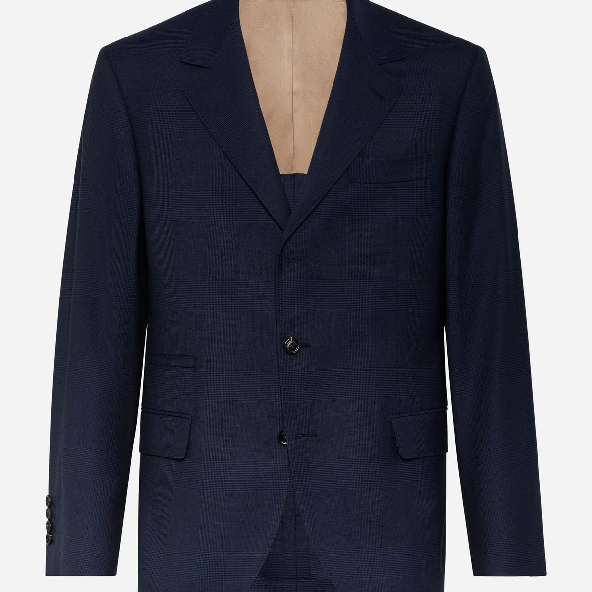 Brunello Cucinelli Super 150s Wool Prince Of Wales Blazer Brunello Cucinelli Super 150s Wool Prince Of Wales Blazer
