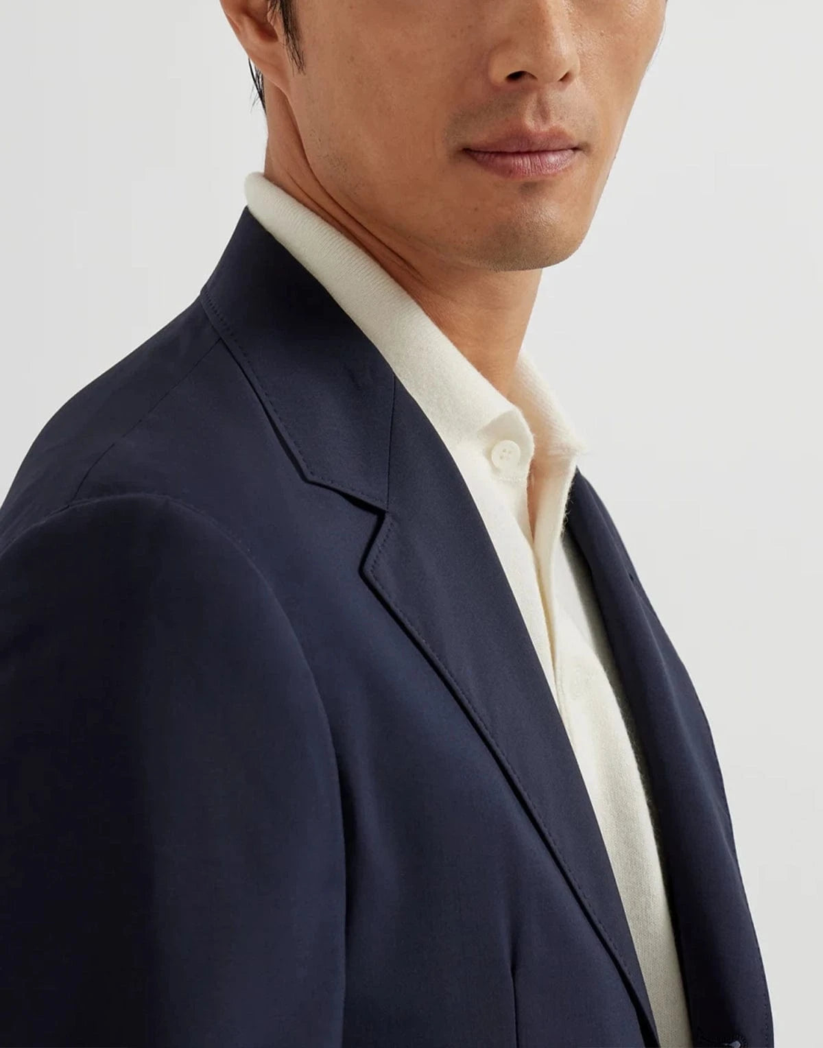 【極美品】BRUNELLO CUCINELLI ジャケット スパンコール 紺 Tuxedo Jacket for Man in Blue | Brunello Cucinelli