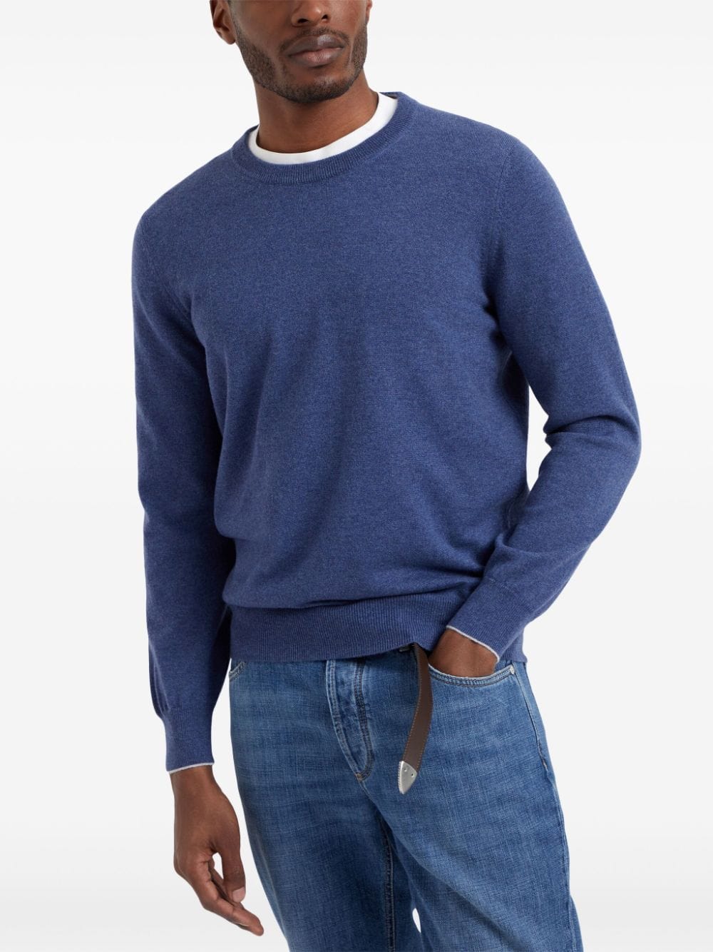 Brunello Cucinelli Brunello Cucinelli Sweaters Clear Blue