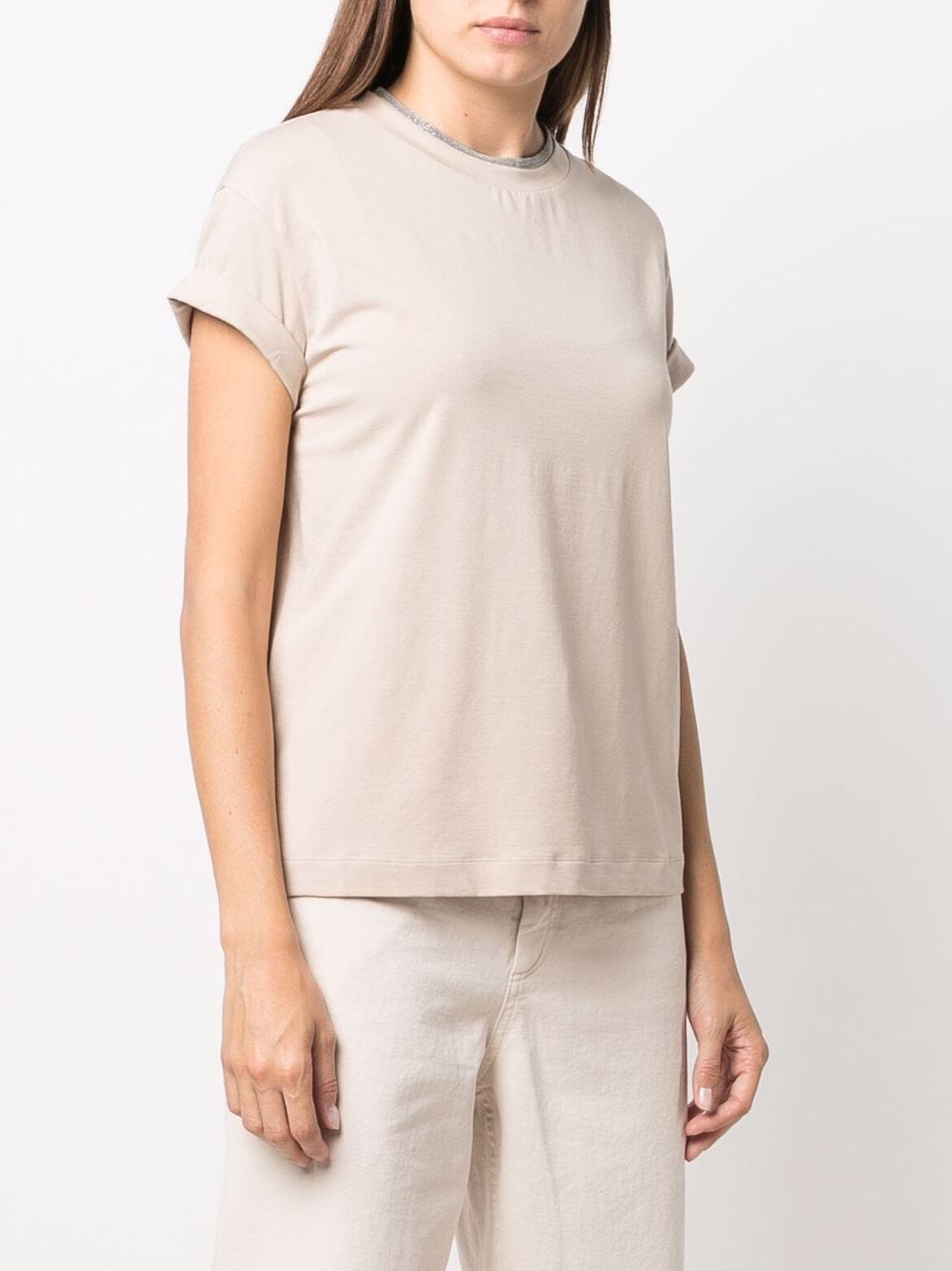 Brunello Cucinelli Brunello Cucinelli T-shirts and Polos Beige