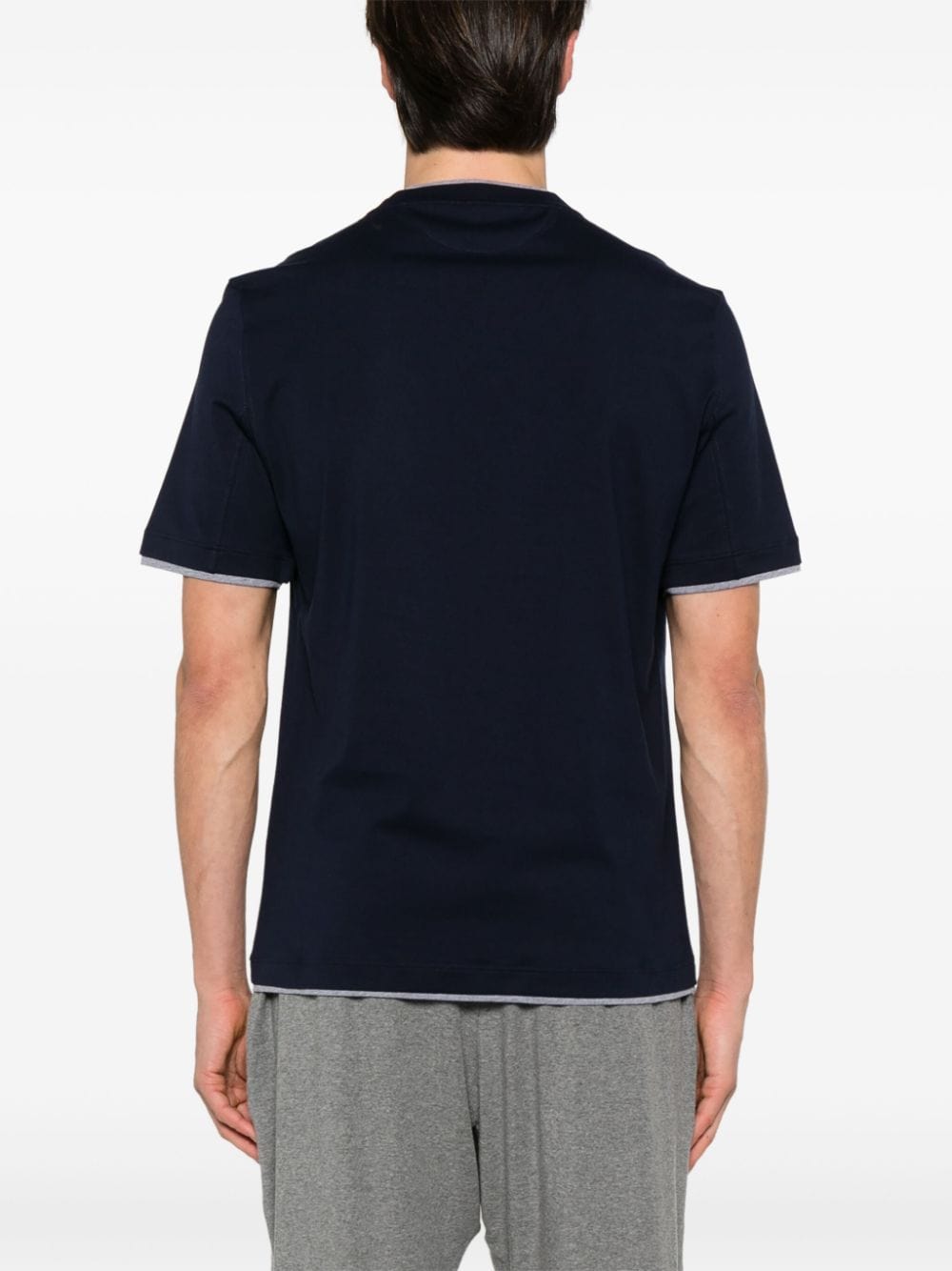 Brunello Cucinelli Brunello Cucinelli T-shirts and Polos Blue