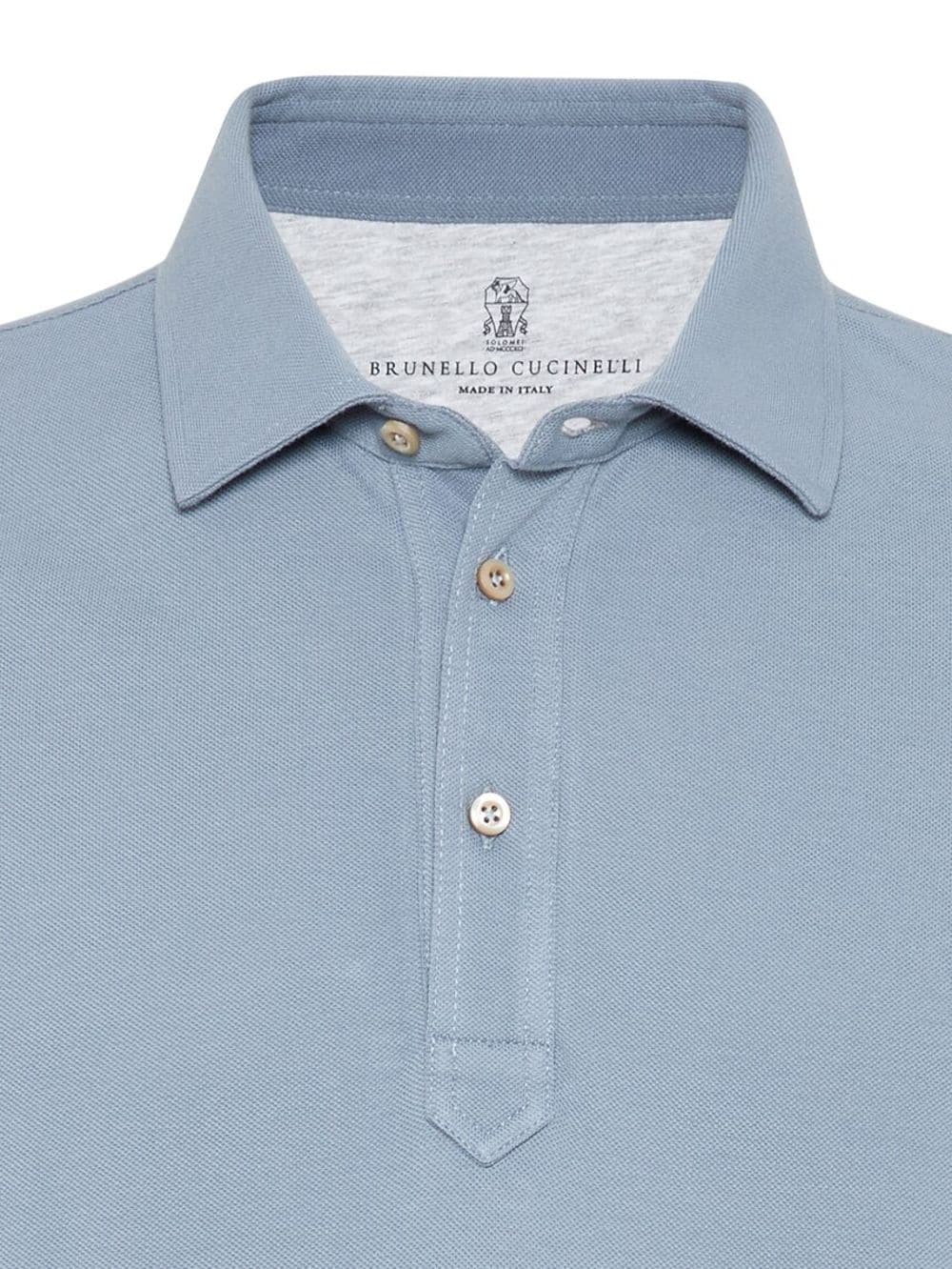 Brunello Cucinelli Brunello Cucinelli T-shirts and Polos Clear Blue