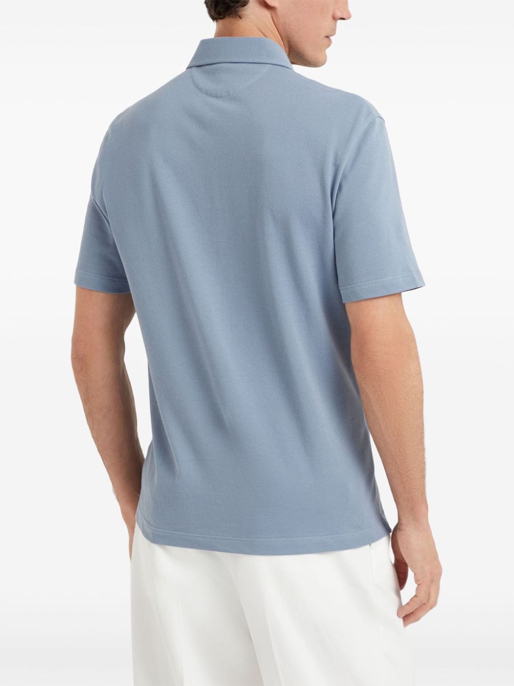 Brunello Cucinelli Brunello Cucinelli T-shirts and Polos Clear Blue