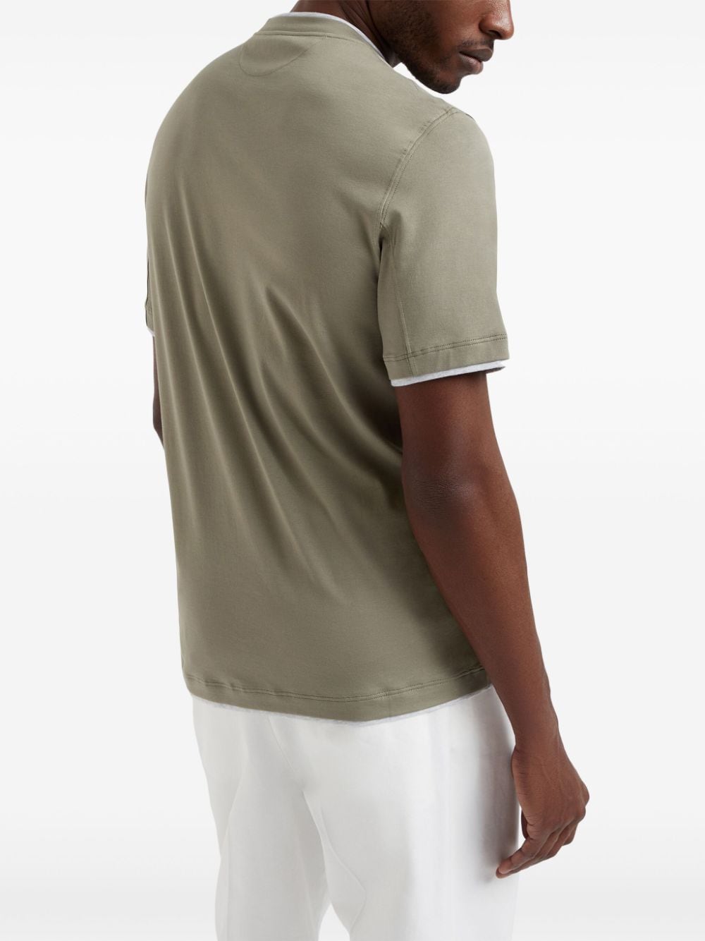 Brunello Cucinelli Brunello Cucinelli T-shirts and Polos Green