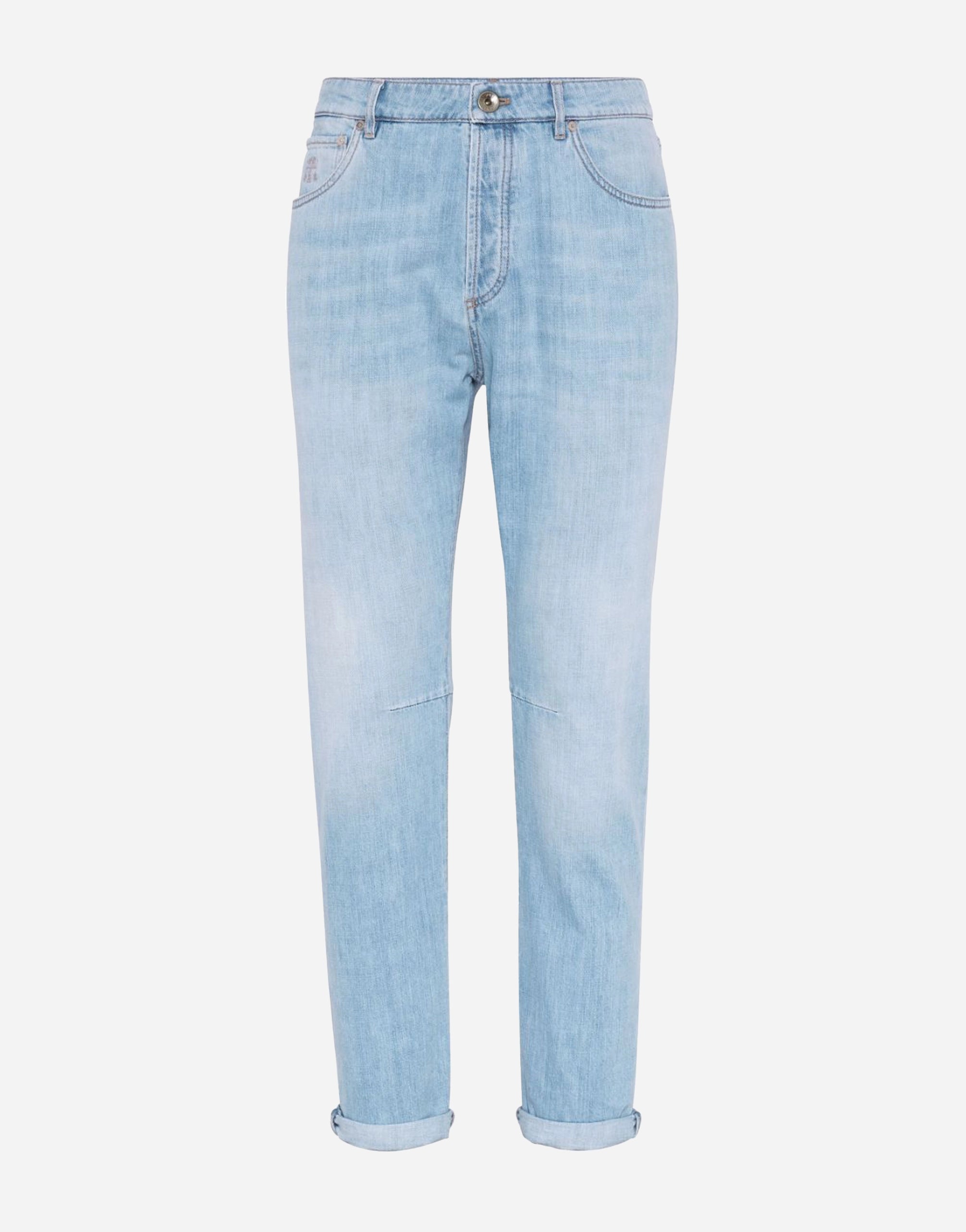 Brunello Cucinelli Tapered-Leg Jeans