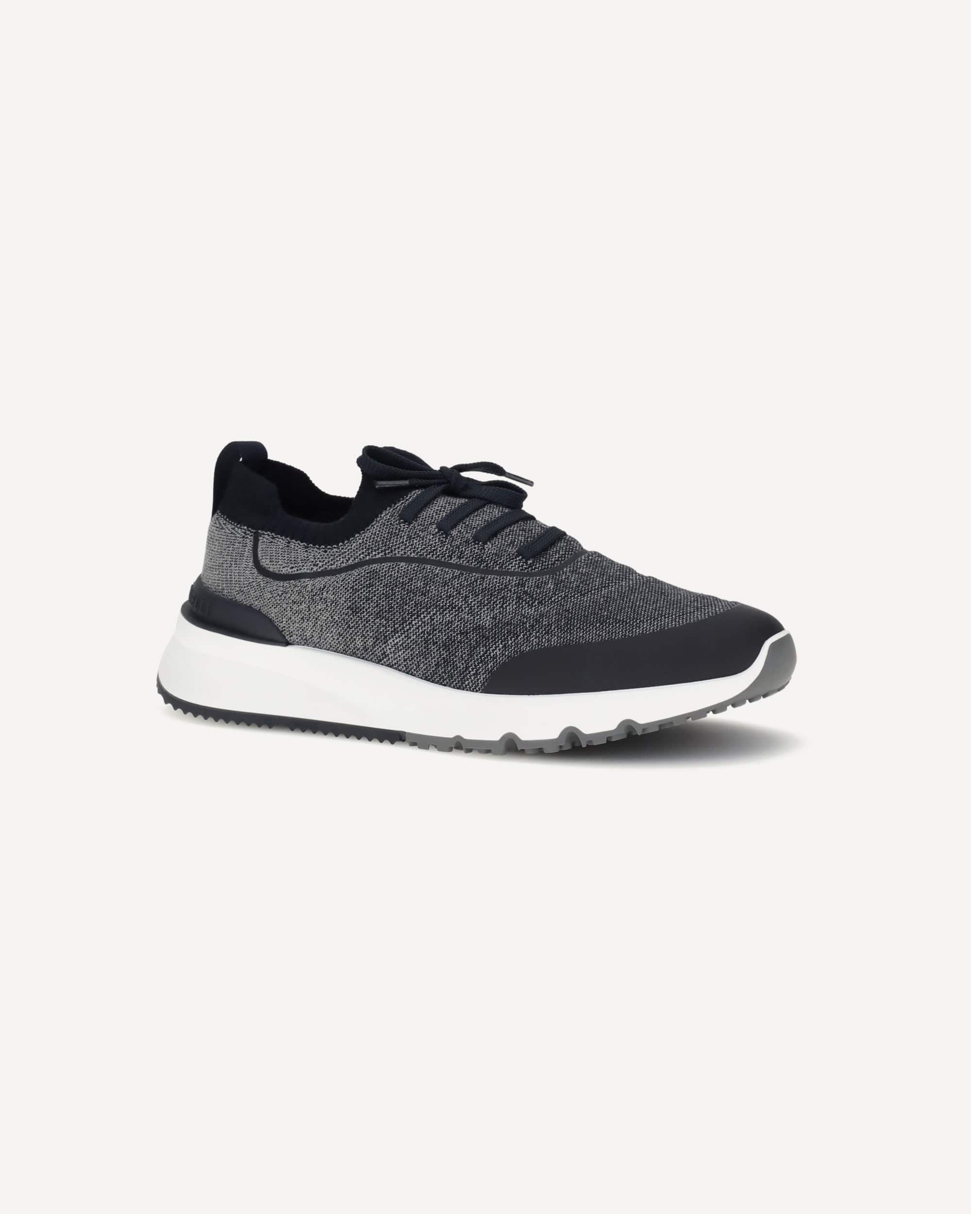 Brunello Cucinelli Techno Cotton Knit Runners - alternate view