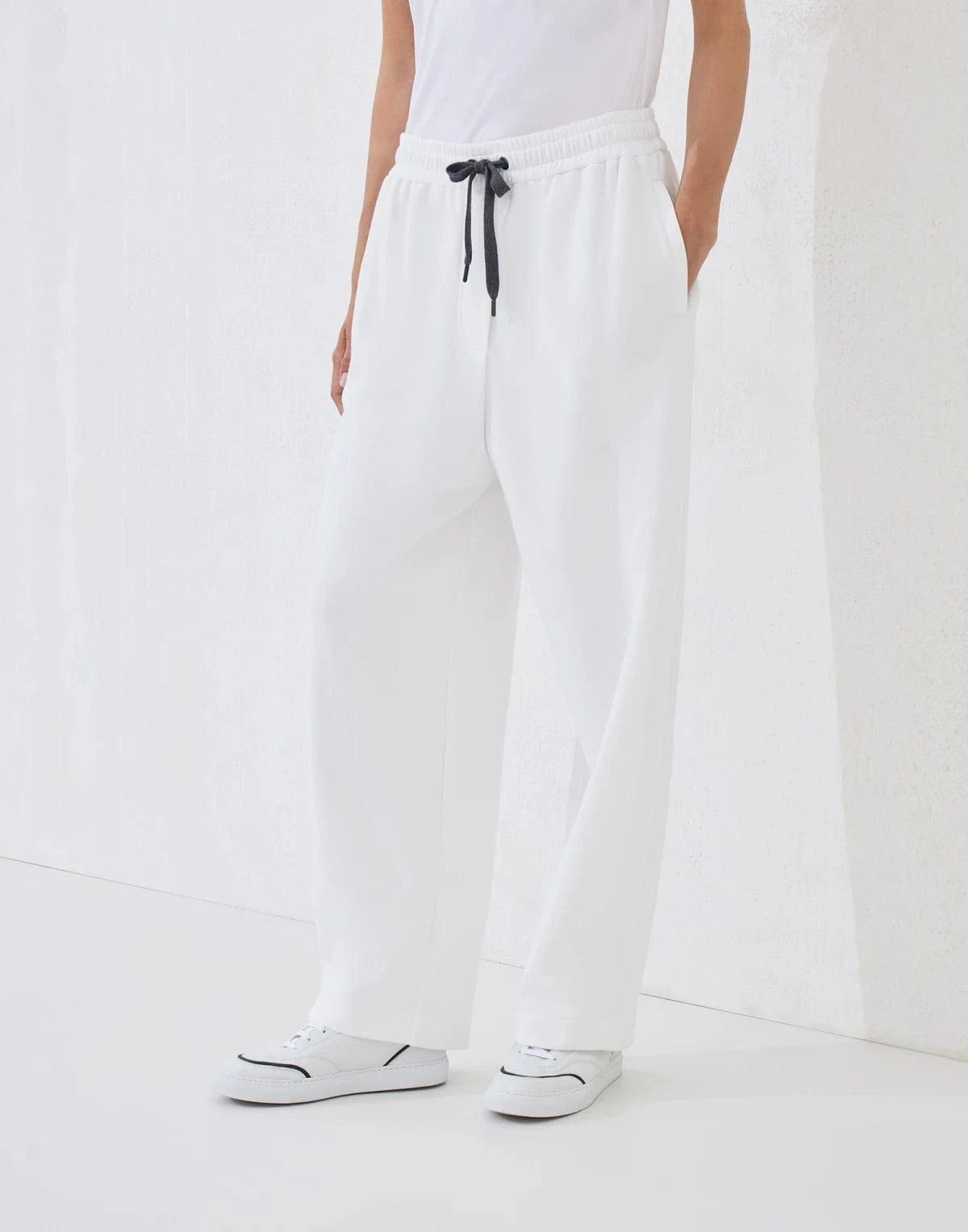 Brunello Cucinelli Techno Cotton Piqué Track Trousers | Sendegaro JO
