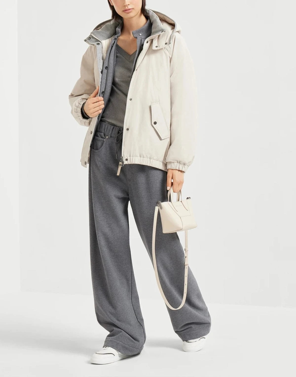 Brunello Cucinelli Techno Water-Resistant Taffeta Jacket