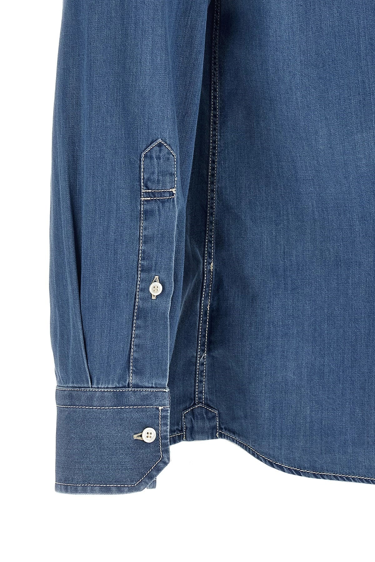 Brunello Cucinelli Texan Denim Shirt | Sendegaro IT