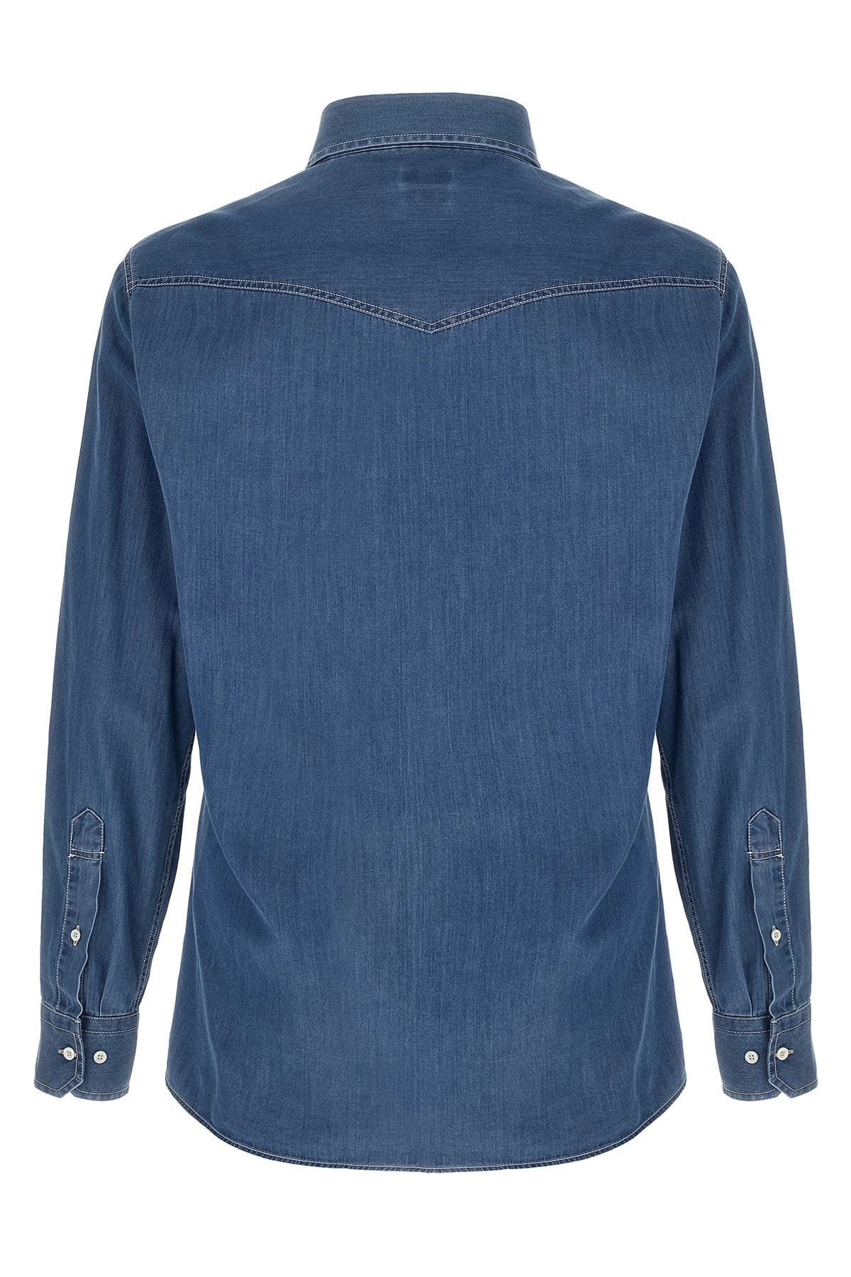 Brunello Cucinelli Brunello Cucinelli Texan Denim Shirt