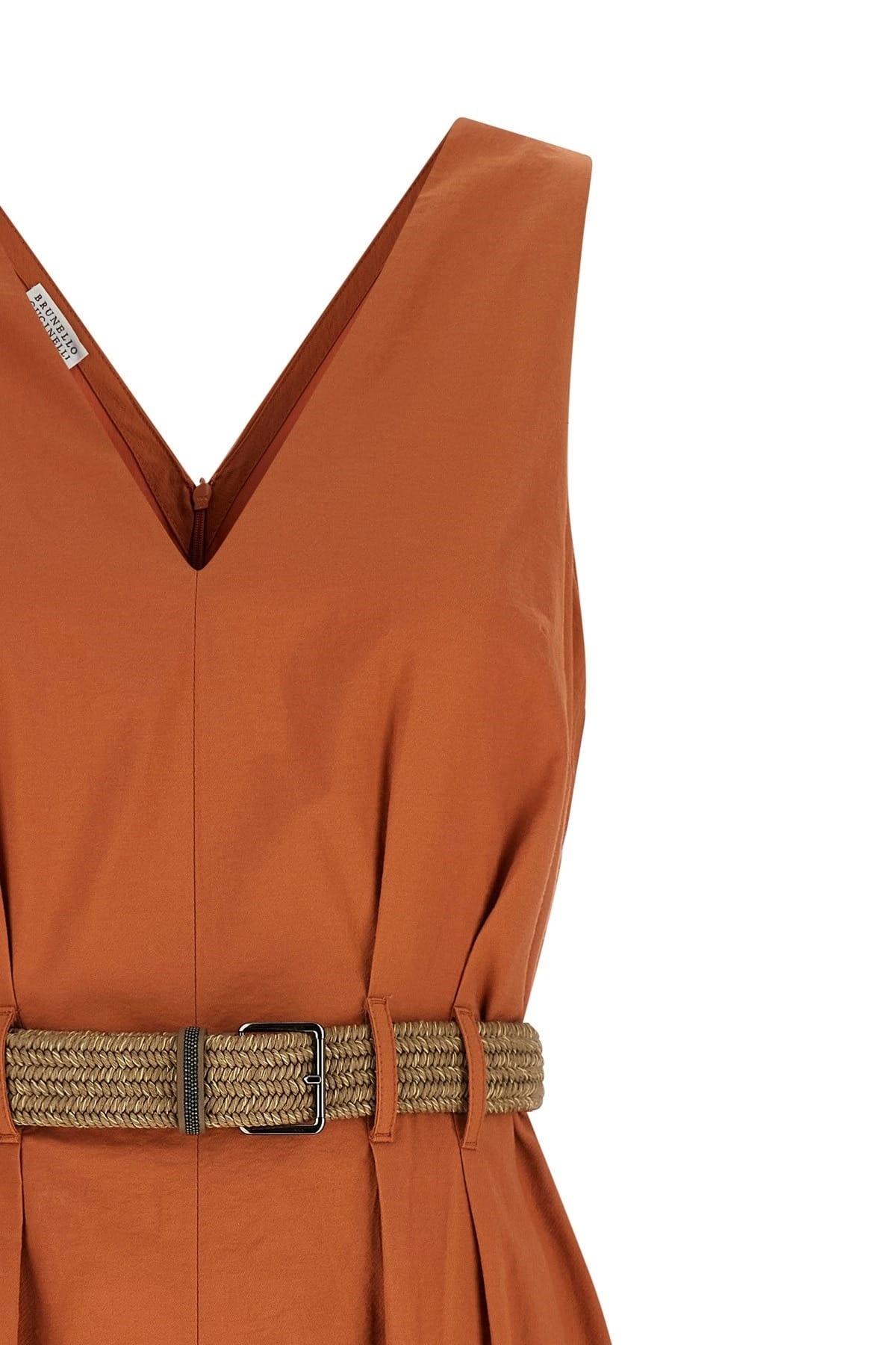 Brunello Cucinelli Brunello Cucinelli Texture Twill Mini Dress