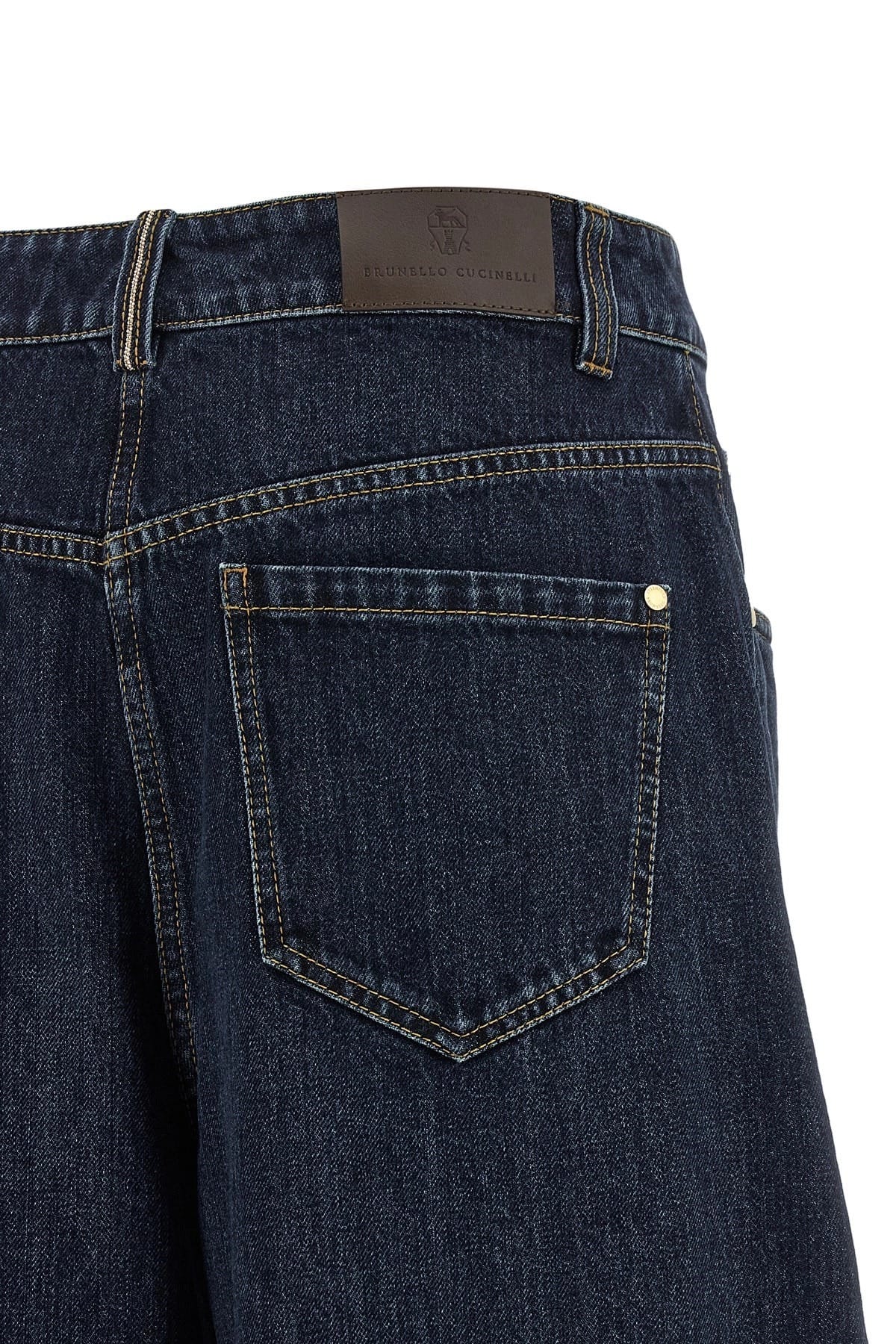 Brunello Cucinelli Brunello Cucinelli The Wide Barrel Jeans