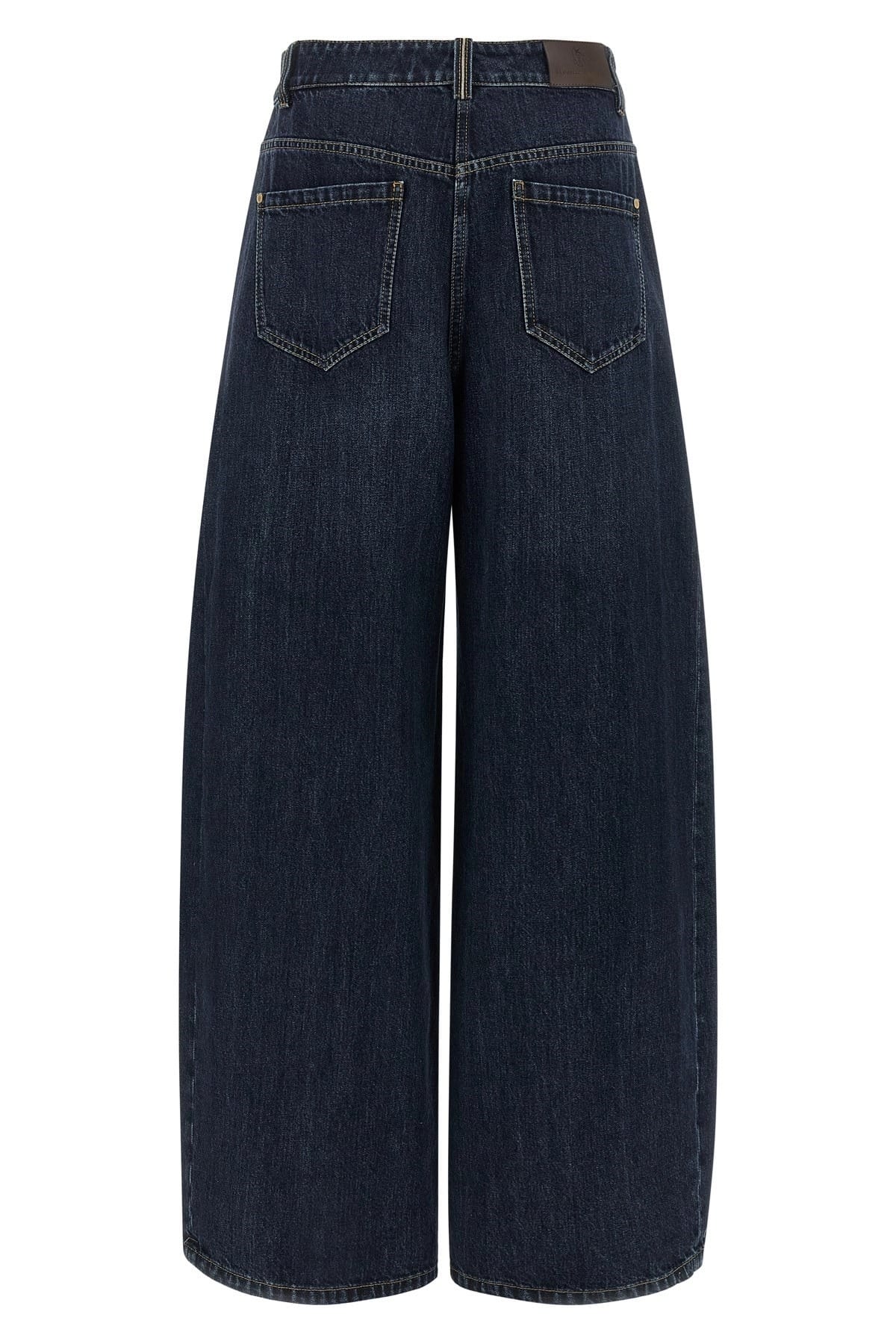 Brunello Cucinelli Brunello Cucinelli The Wide Barrel Jeans