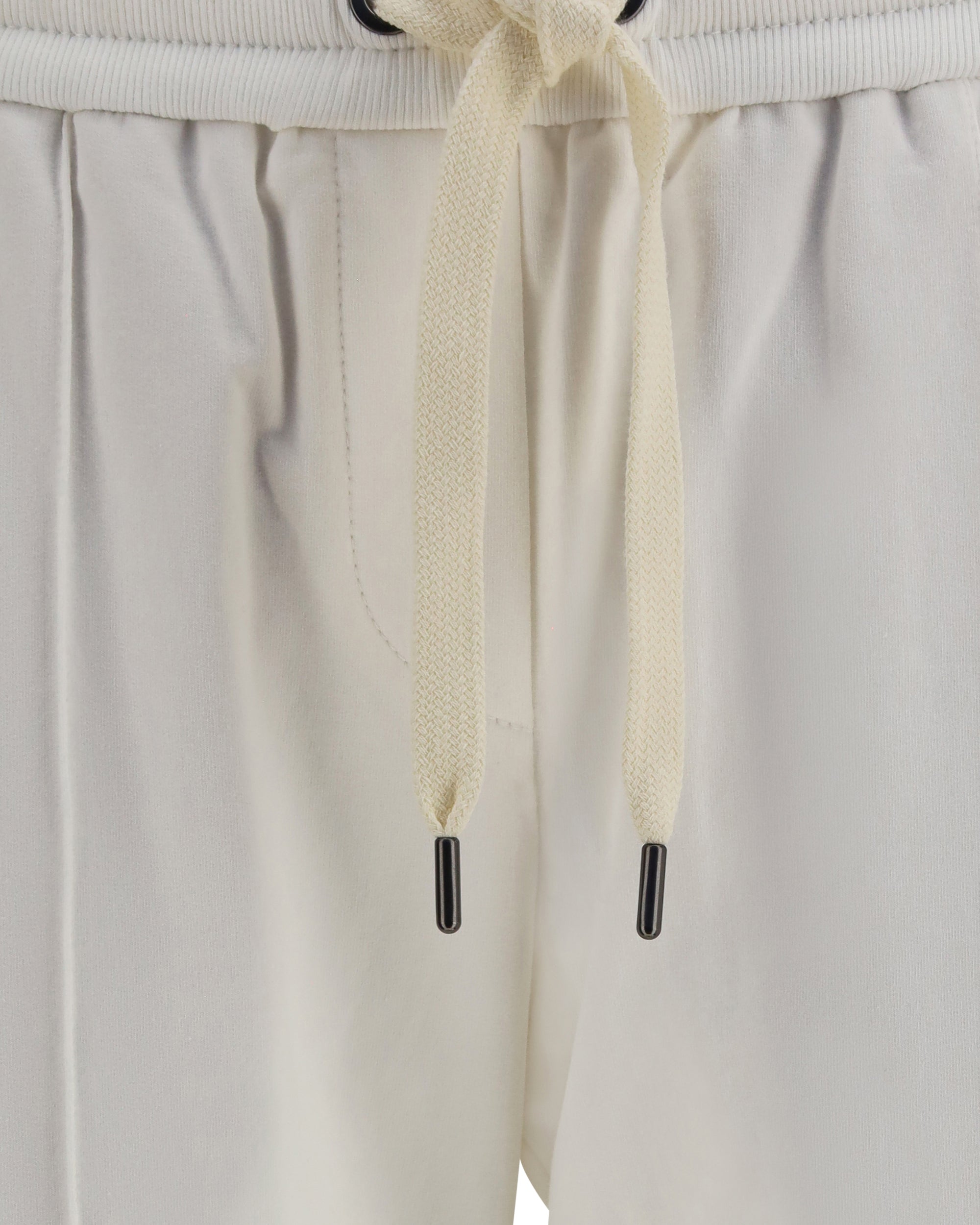 Brunello Cucinelli Track Stretch-Fleece Pants With Monili