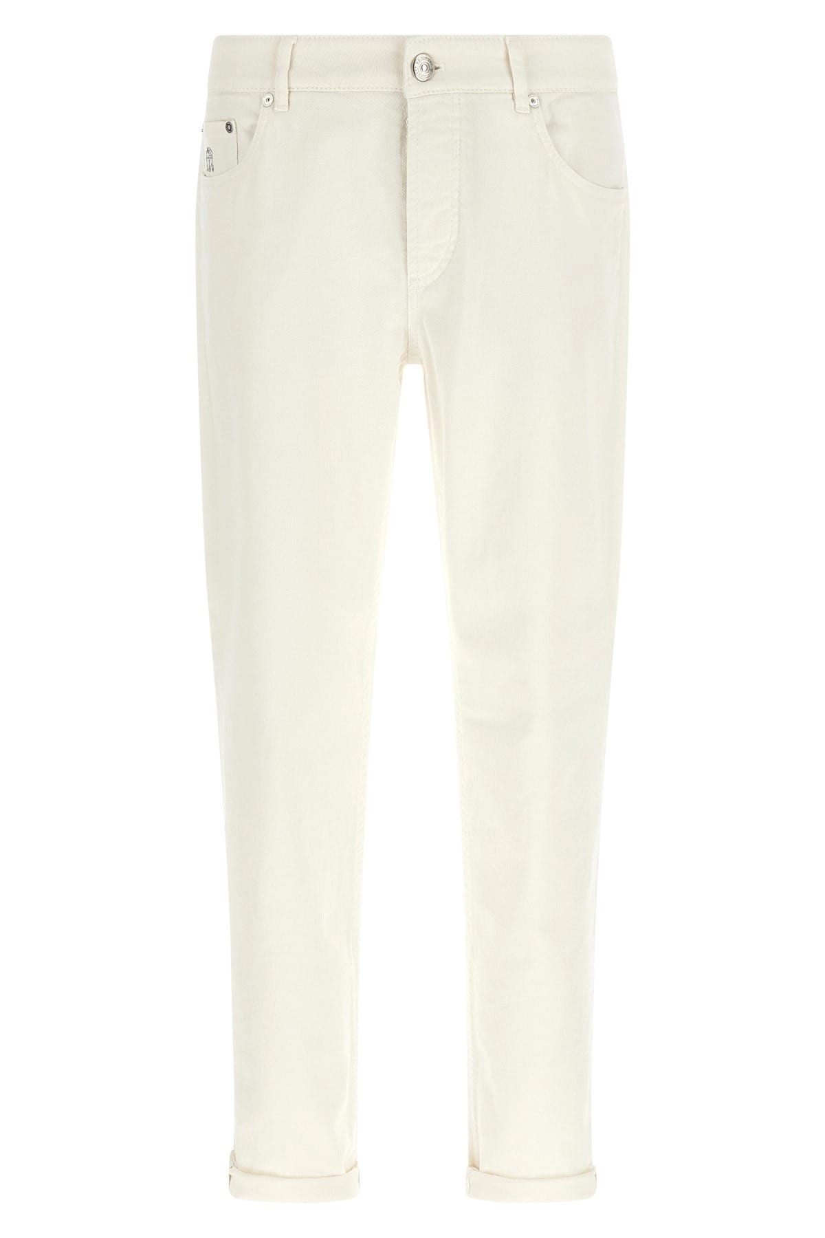 Brunello Cucinelli Traditional Fit Turn-Up Jeans - alternate view