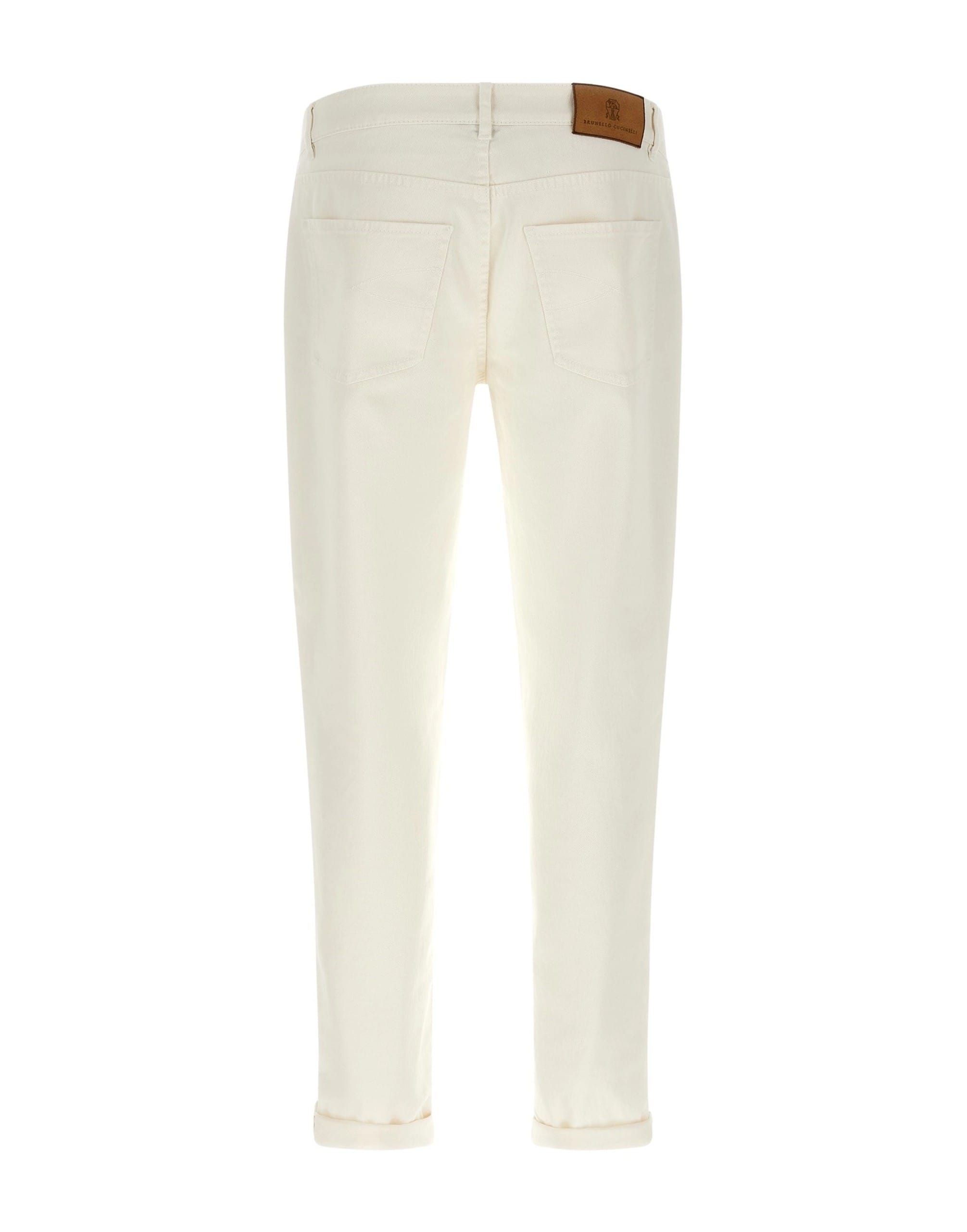 Brunello Cucinelli Brunello Cucinelli Traditional Fit Turn-Up Jeans