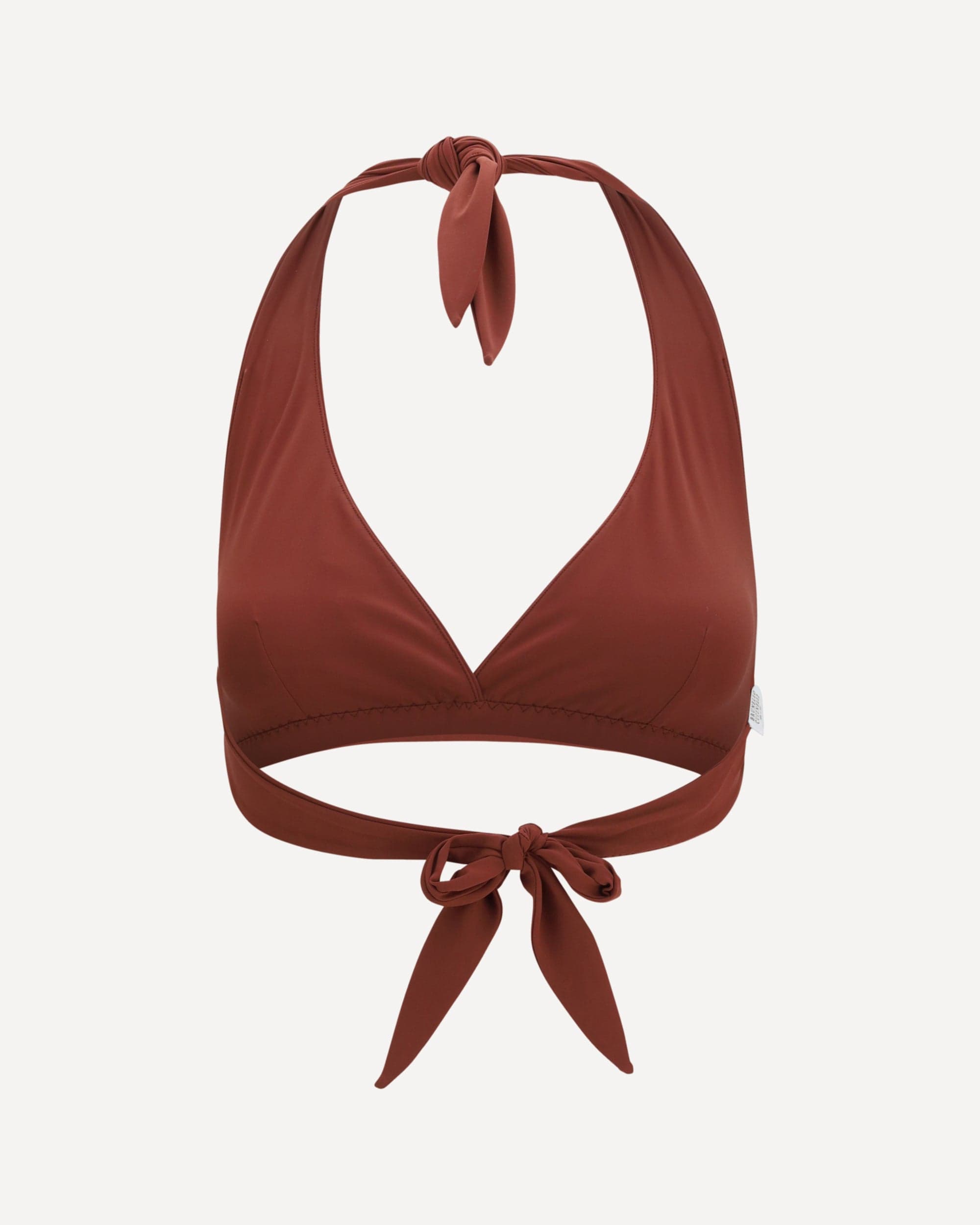 Brunello Cucinelli Brunello Cucinelli Triangle Bikini Top With Monili