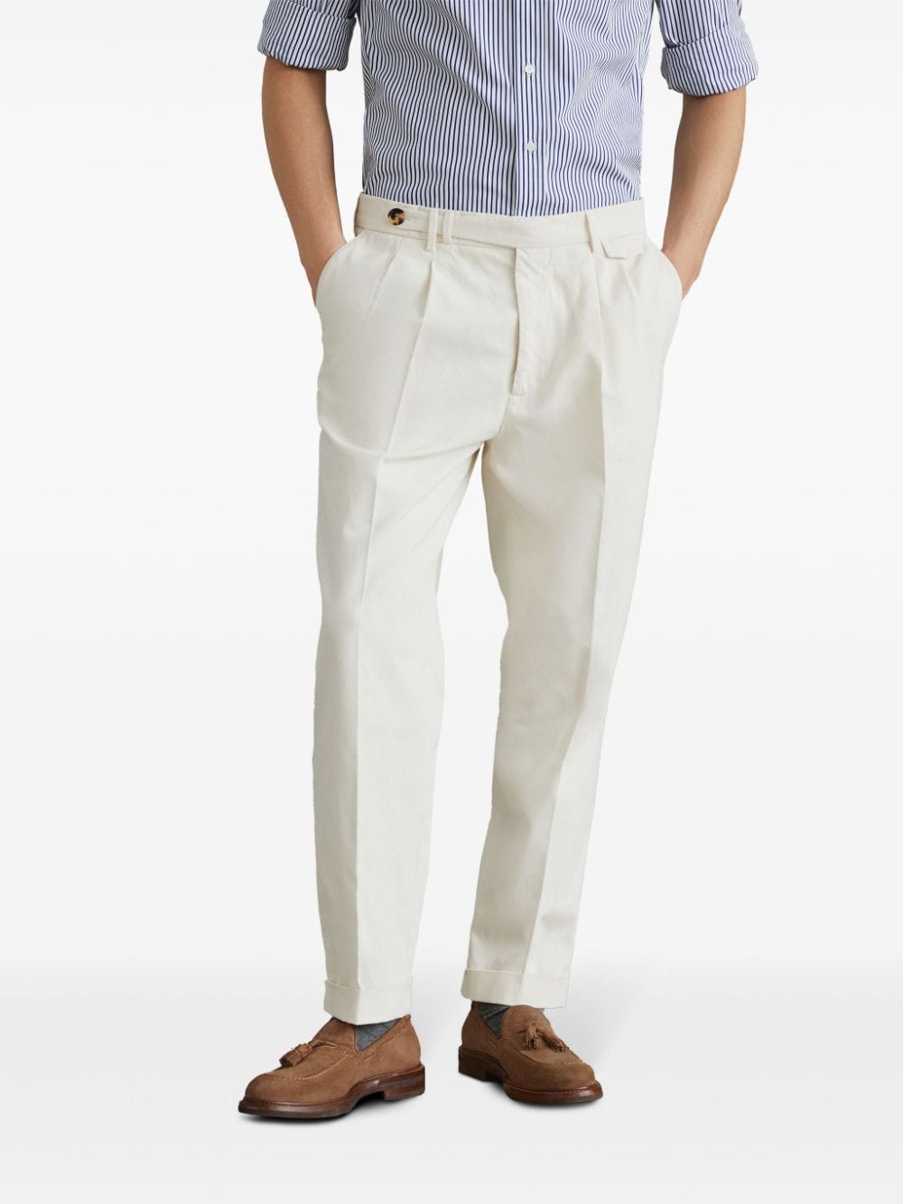 Brunello Cucinelli Brunello Cucinelli Trousers Cream